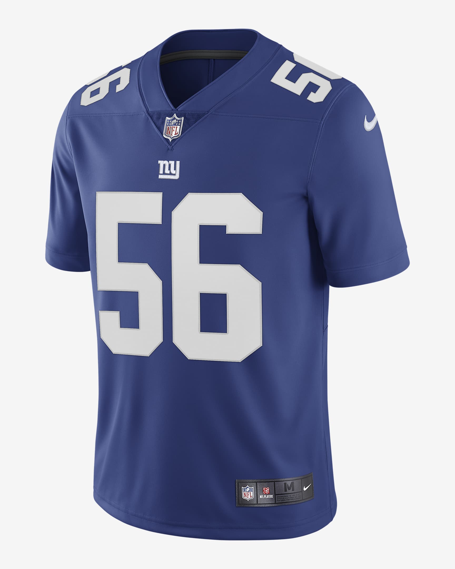 Jersey de fútbol americano edición limitada para hombre NFL New York Giants Nike Vapor Untouchable (Lawrence Taylor) - Azul