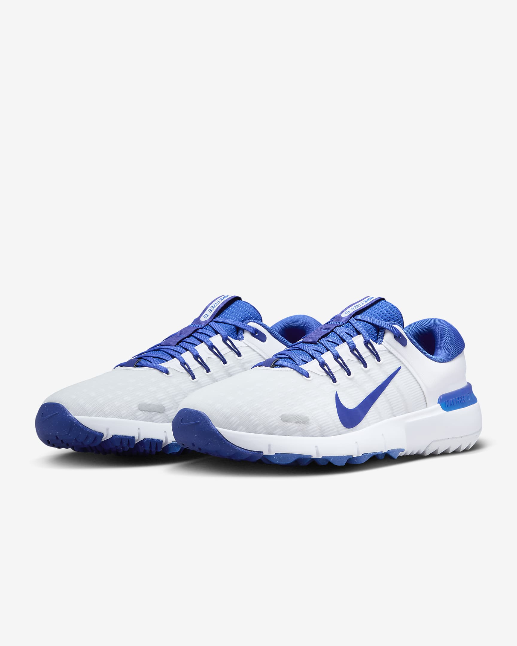 Nike Free Golf NN Golf Shoes - Game Royal/Football Grey/White/Deep Royal Blue