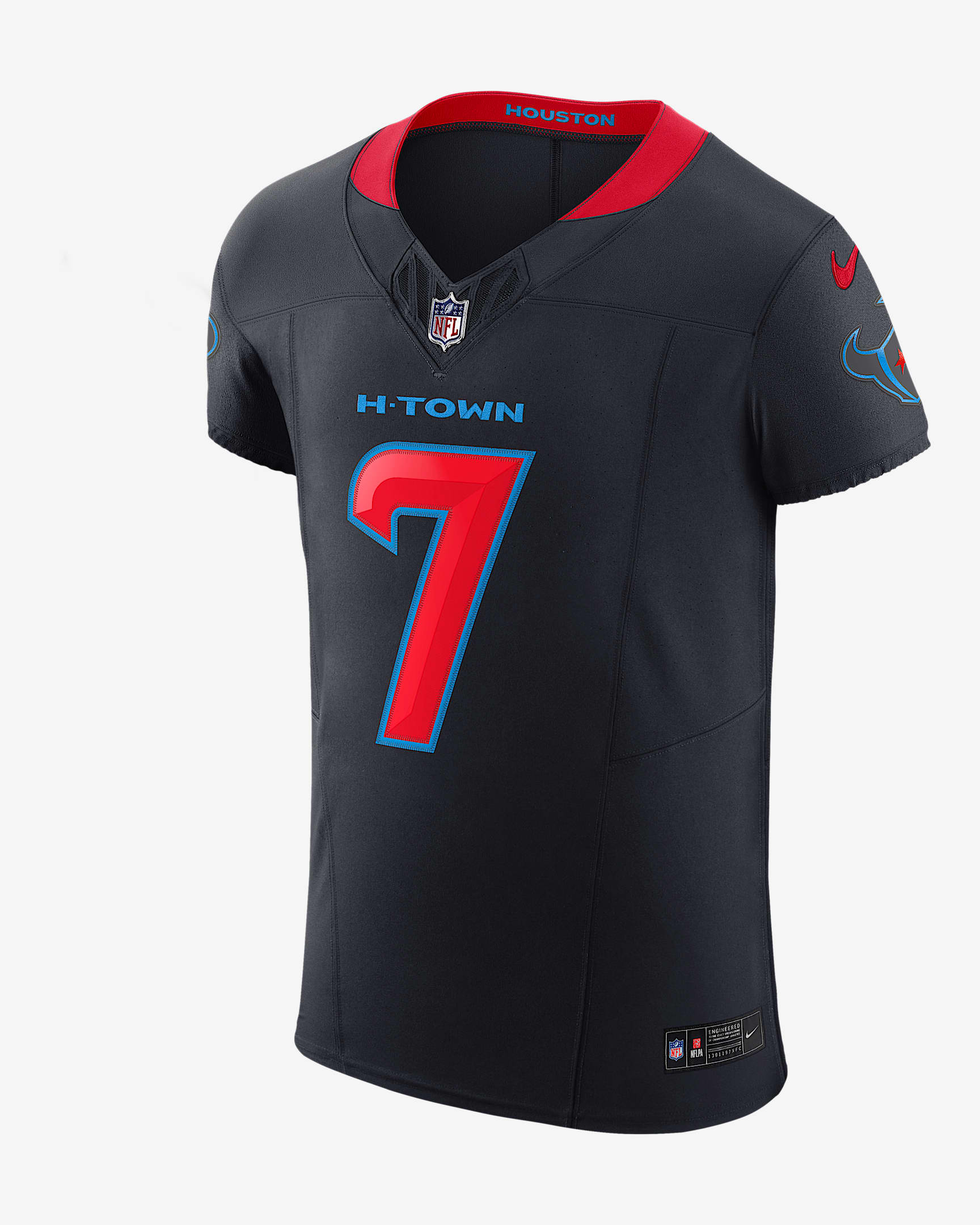 Jersey Nike Dri-FIT de la NFL Elite para hombre C.J. Stroud Houston Texans - Azul marino