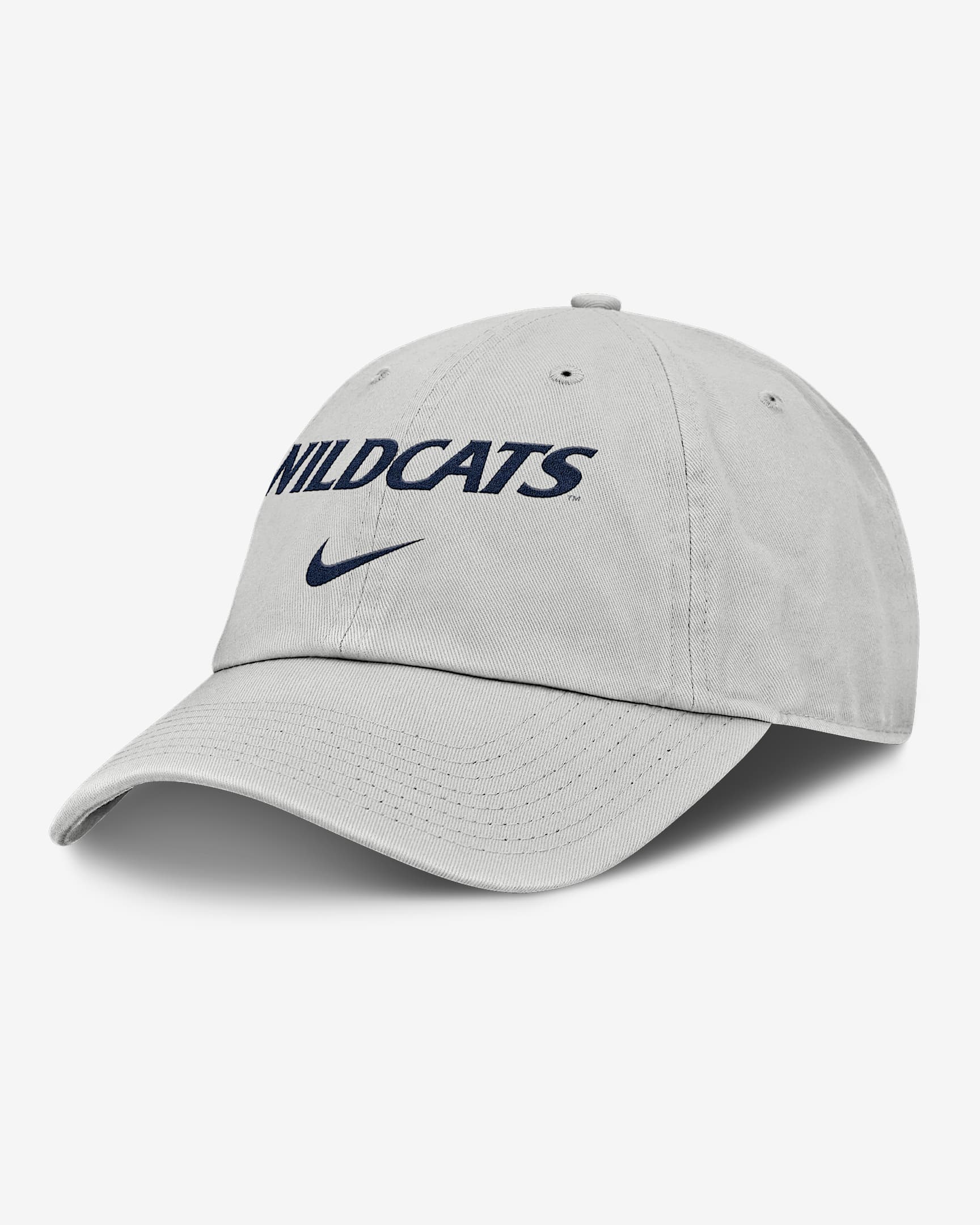 Gorra universitaria Nike ajustable para hombre Arizona Off-Field Club Gameday - Gris