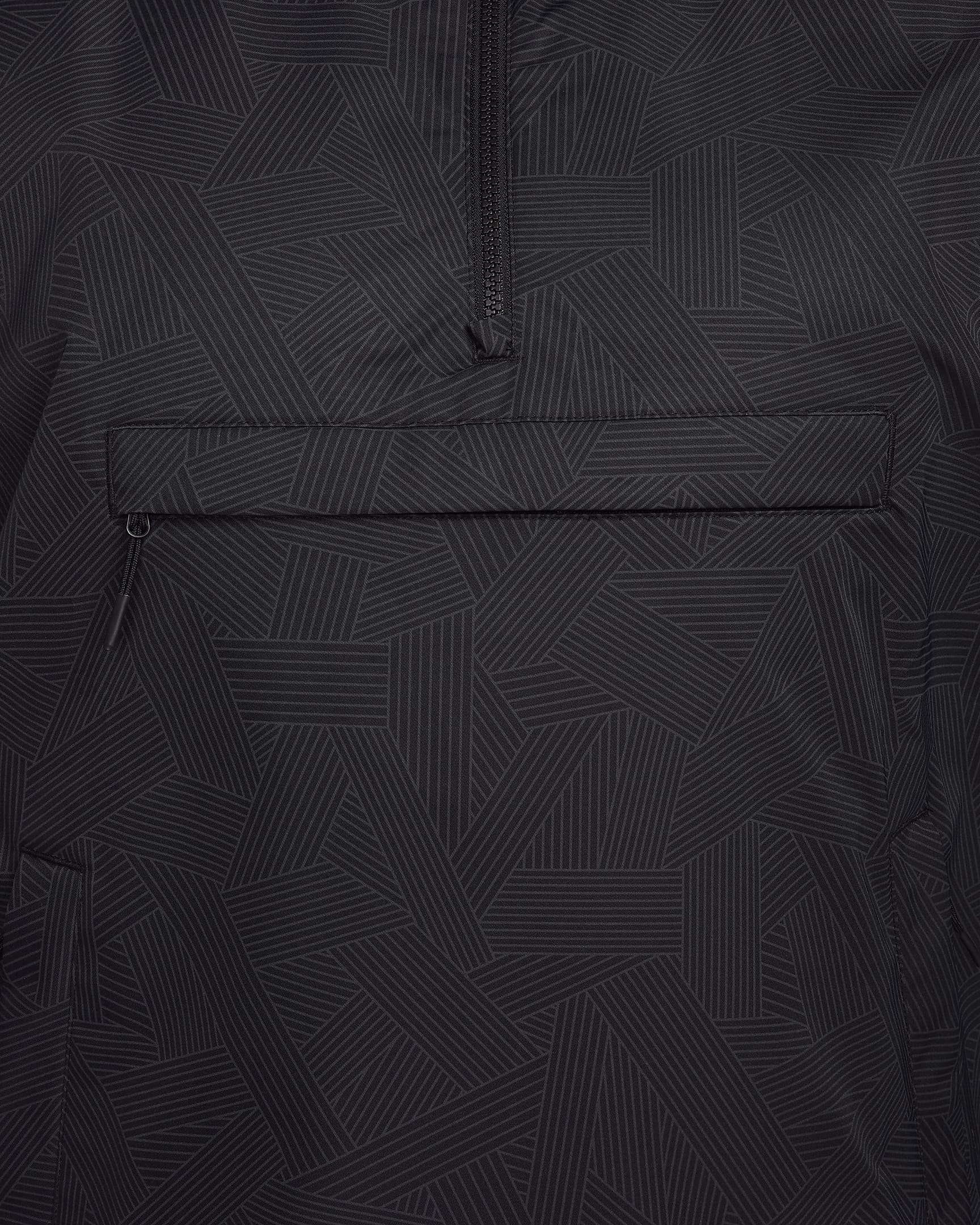 Nike Unscripted Repel Erkek Anorak Golf Ceketi - Siyah/Beyaz