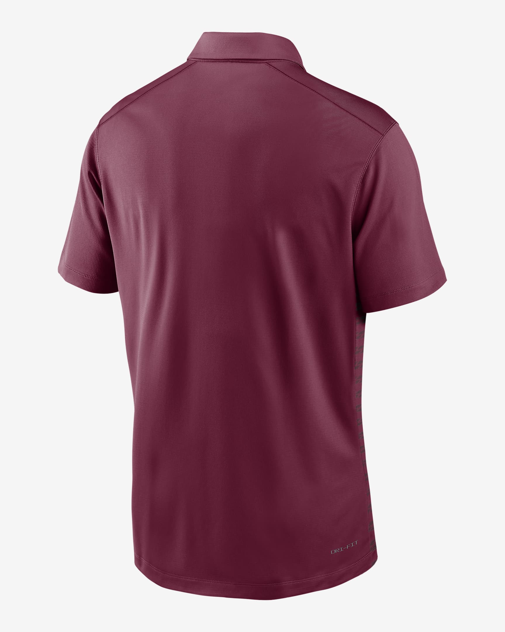 Polo universitario Nike Dri-FIT para hombre Florida State Seminoles Sideline Victory - Granate