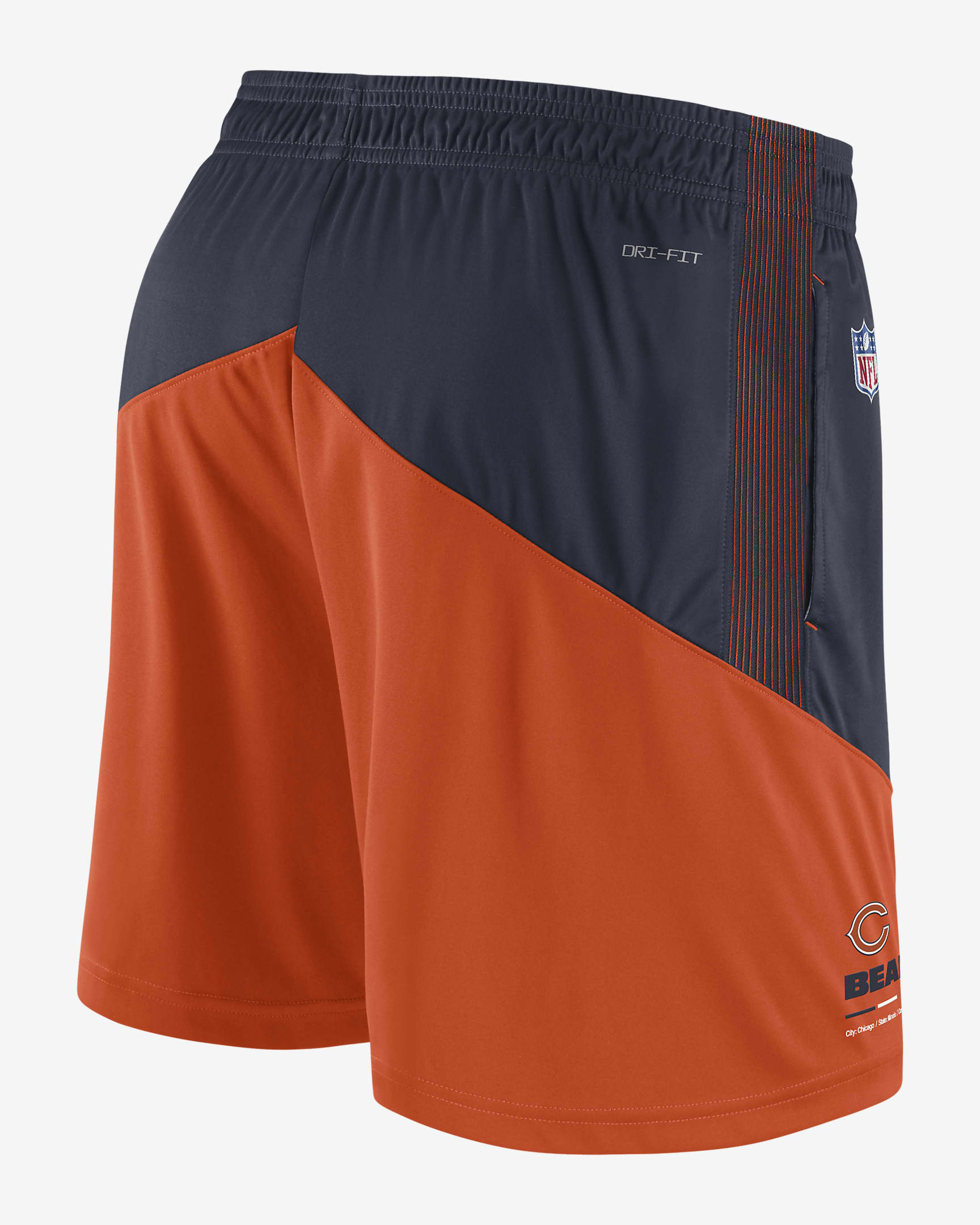 Shorts para hombre Nike Dri-FIT Primary Lockup (NFL Chicago Bears ...