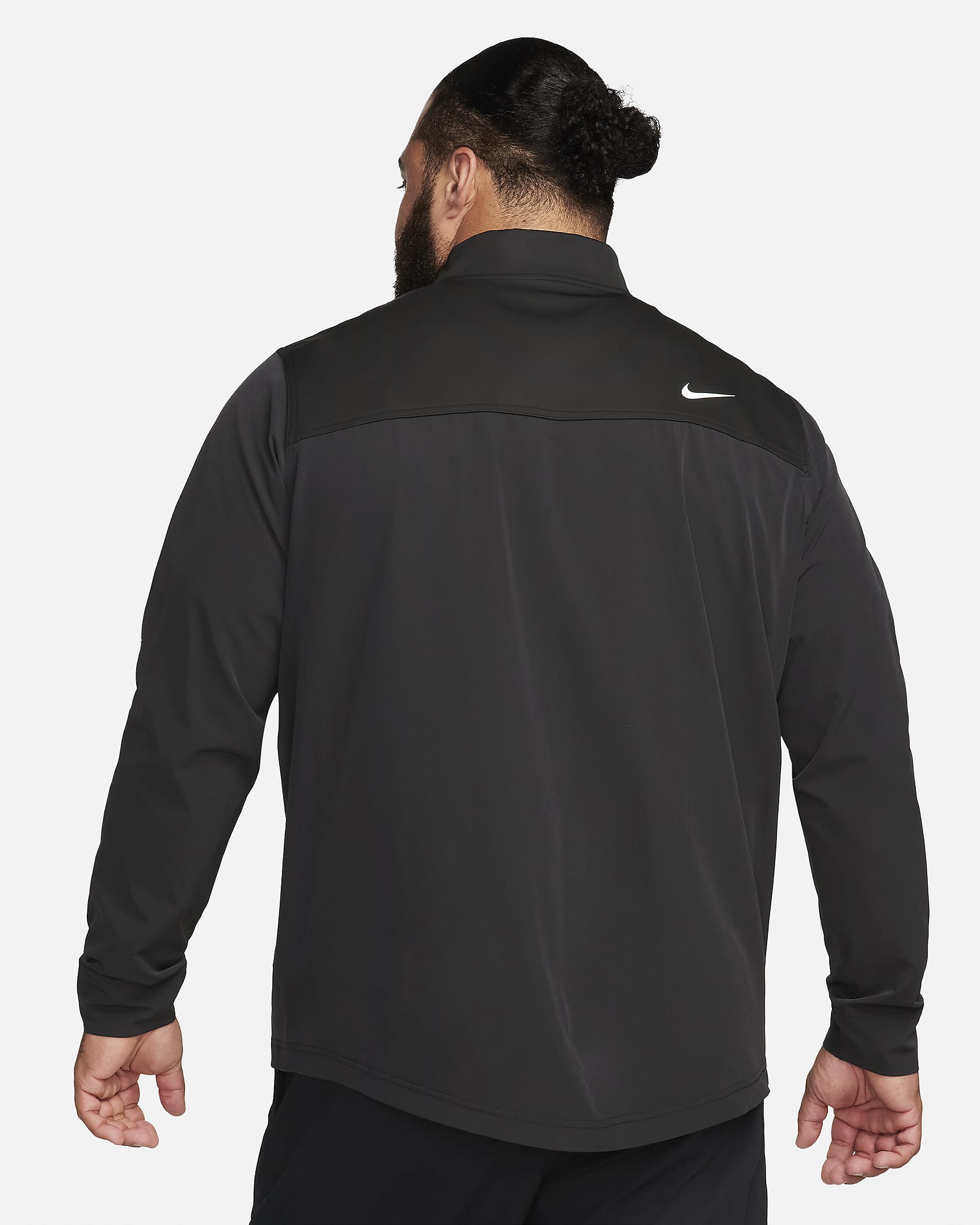 Nike Tour Essential Men's Golf Jacket - Black/Black/White