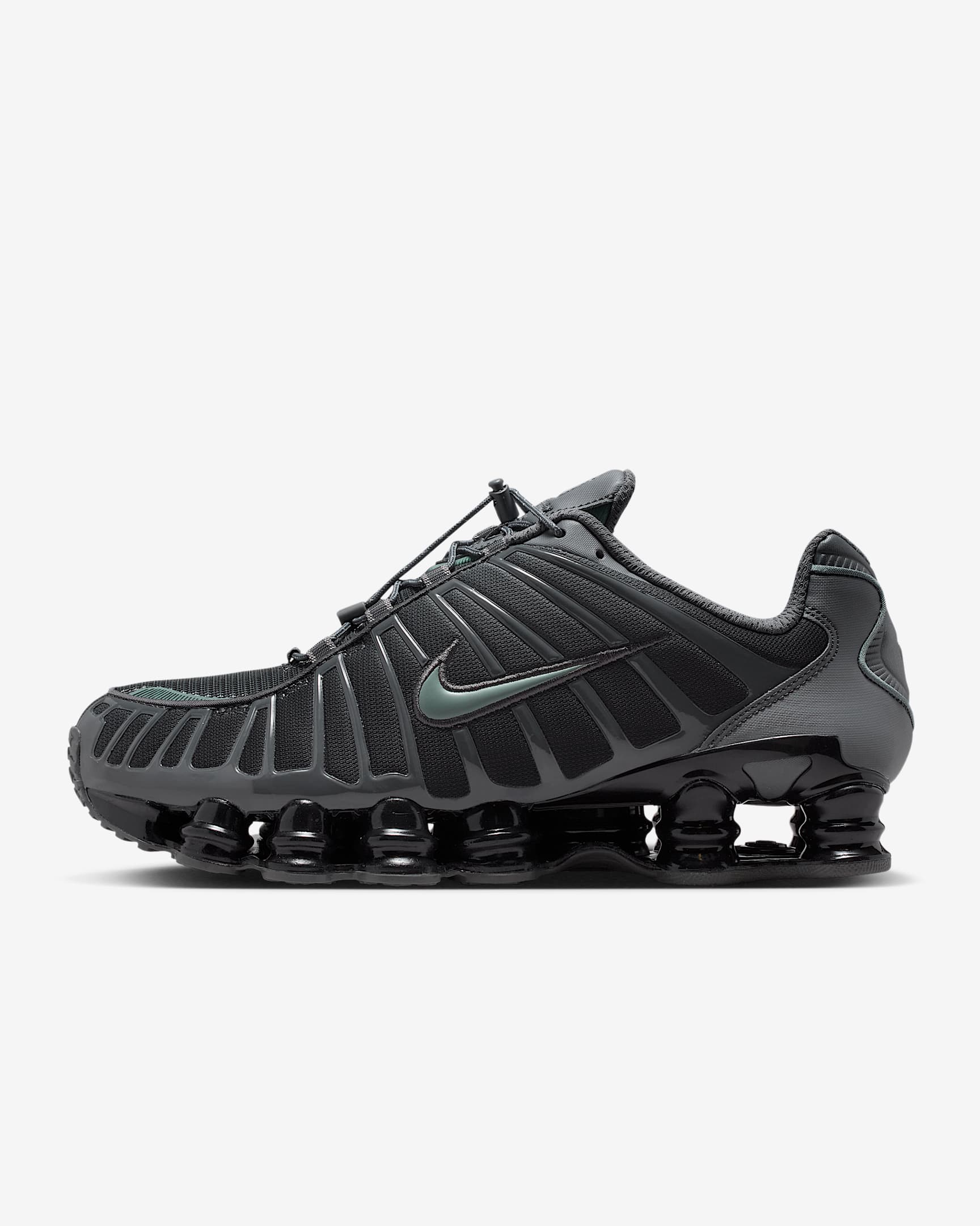 Scarpa Nike Shox TL - Uomo - Iron Grey/Nero/Reflect Silver/Clay Green