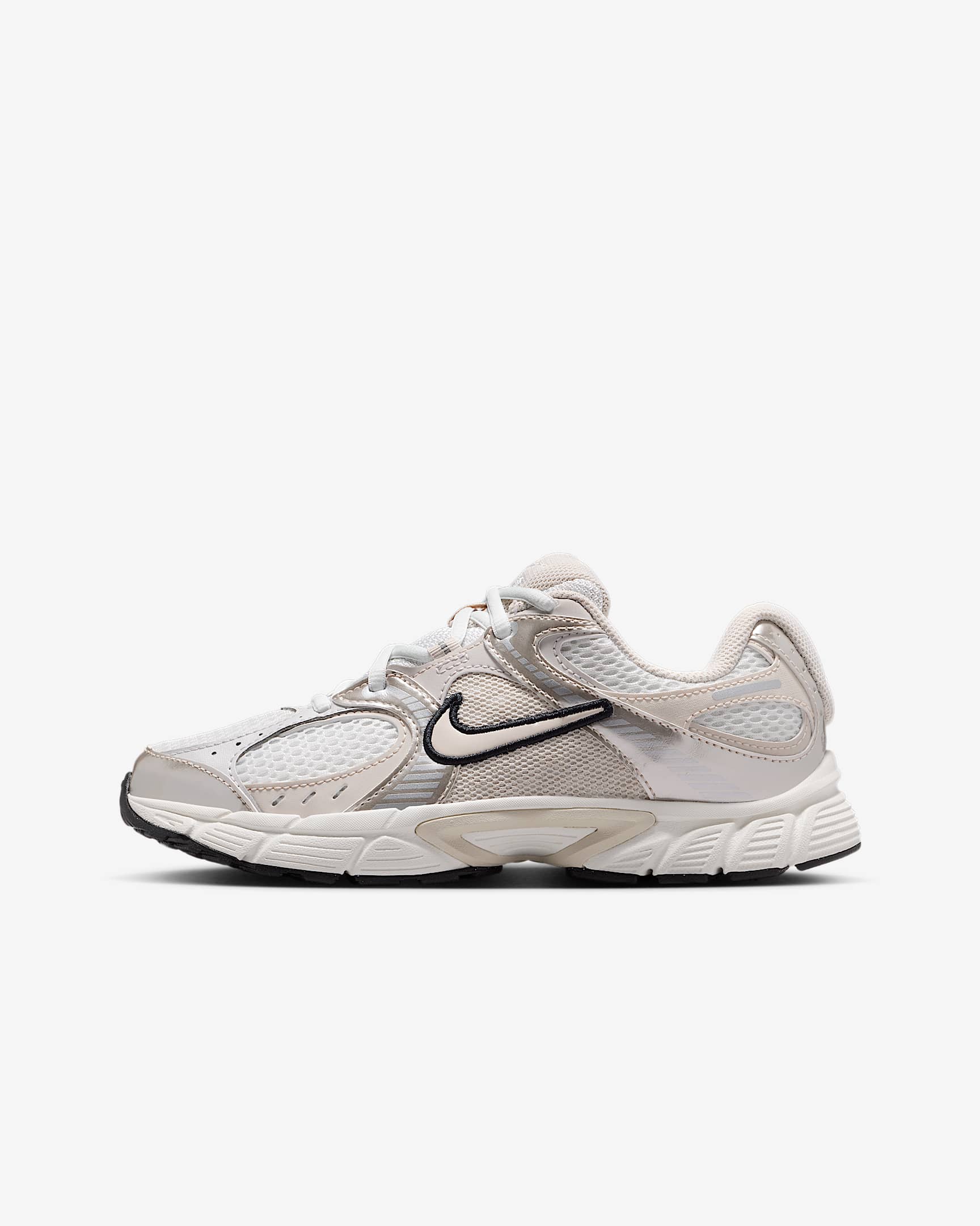 Nike V5 RNR Big Kids' Shoes - Summit White/Sail/Black/Light Orewood Brown