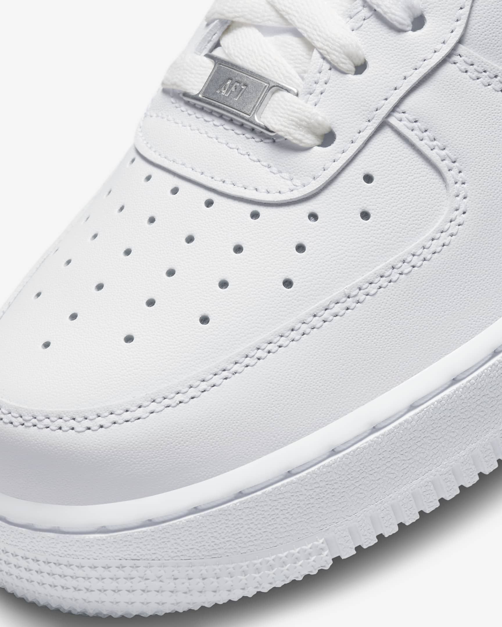 Sapatilhas Nike Air Force 1 '07 para homem - Branco/Branco