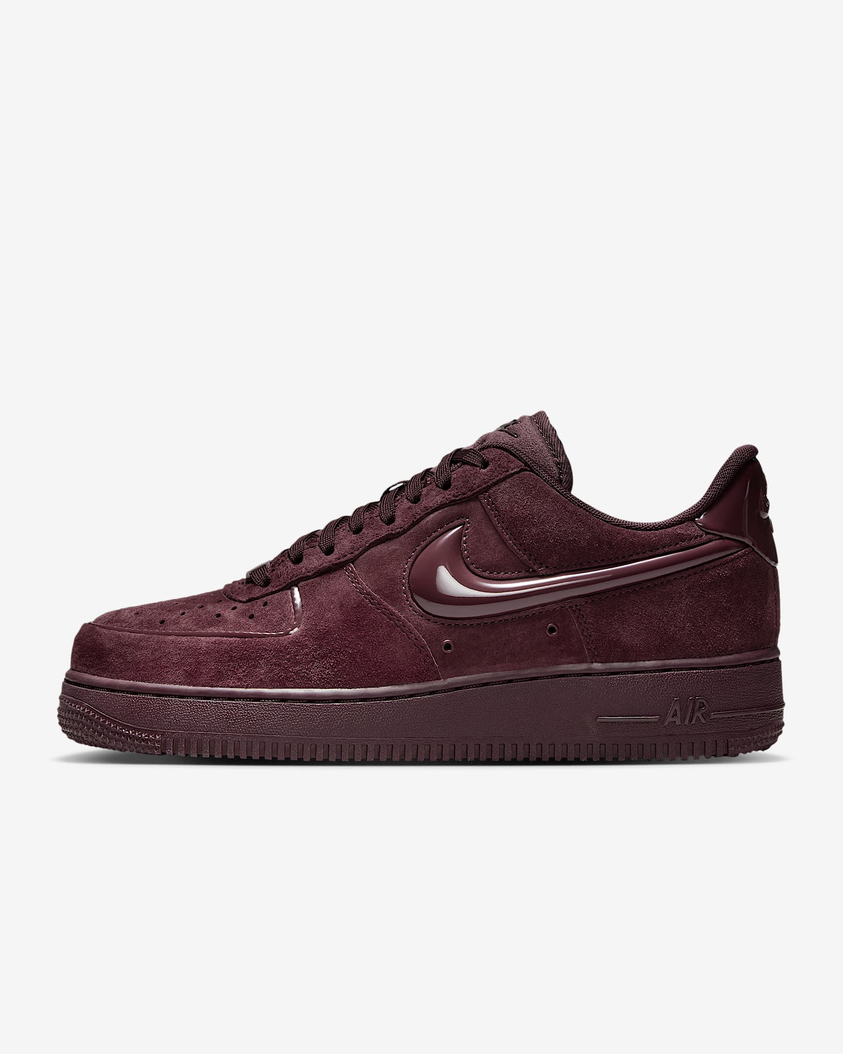Nike Air Force 1 '07 Schuh (Damen) - Burgundy Crush/Schwarz/Burgundy Crush