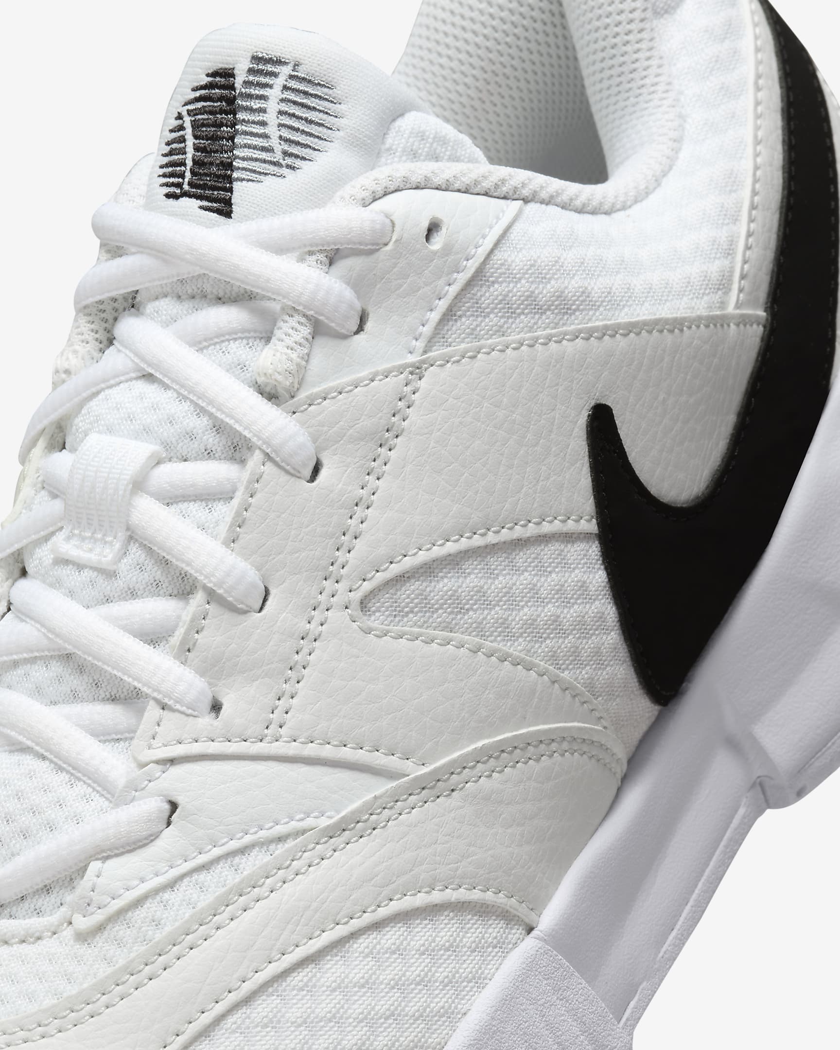 NikeCourt Lite 4 Men's Tennis Shoes - White/Summit White/Black