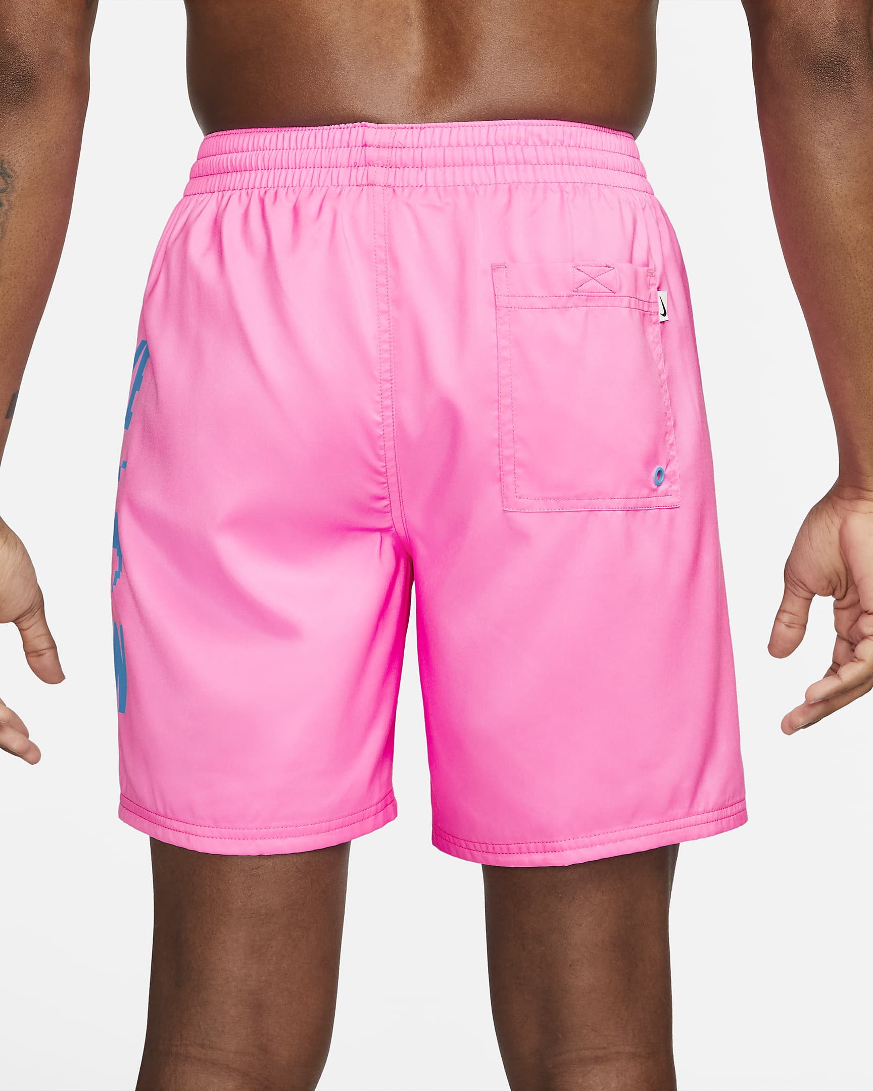 Nike Men's 7" Volley Shorts - Pink Spell