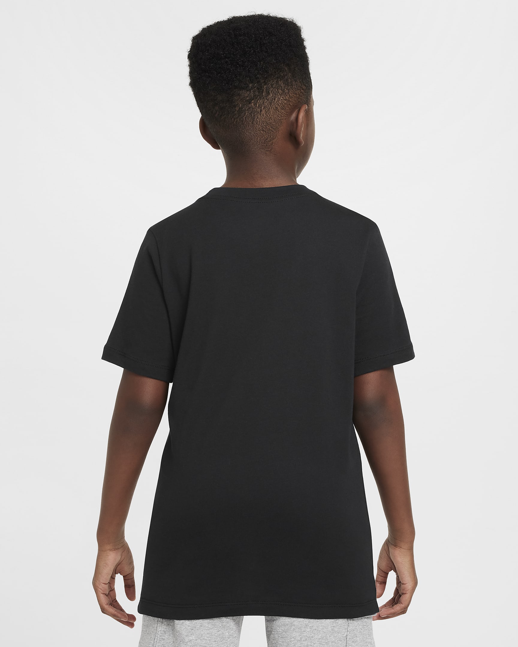 Nike Sportswear Big Kids' T-Shirt - Black