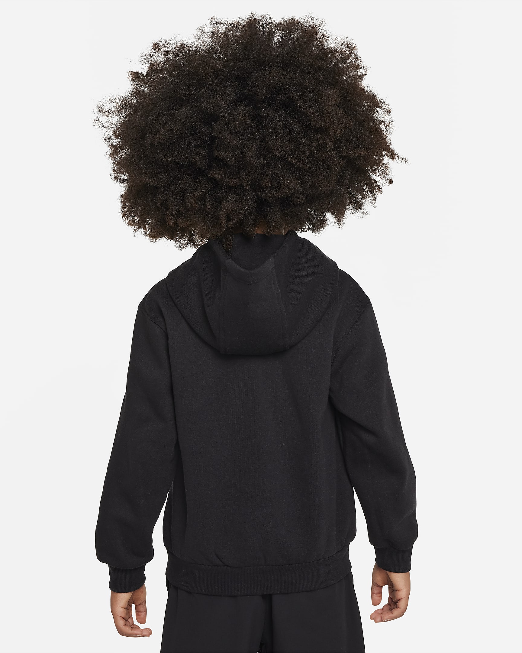 Nike Sportswear Club Fleece Little Kids' Pullover Hoodie - Black