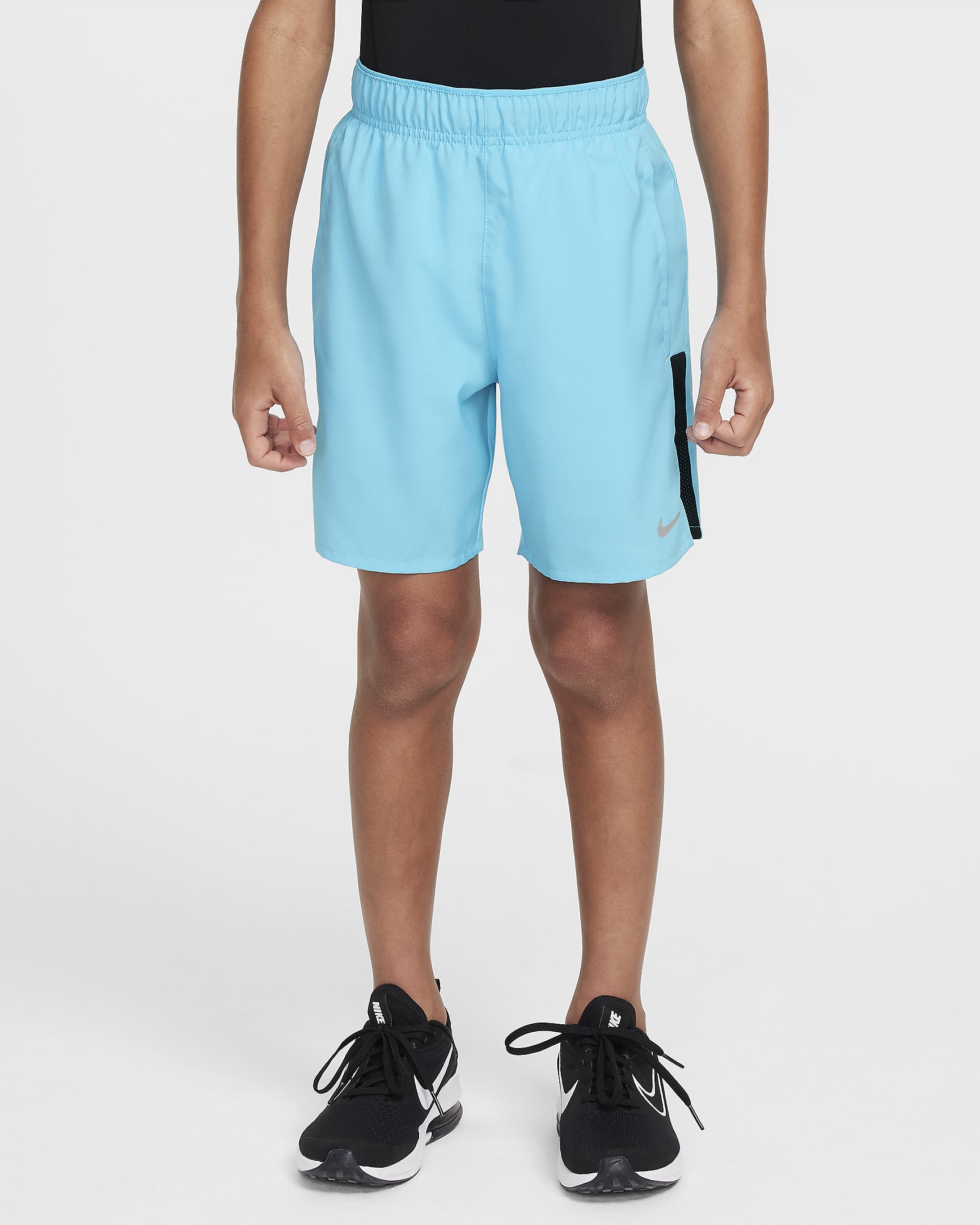 Nike Dri-FIT Challenger Older Kids' (Boys') Training Shorts - Baltic Blue/Black