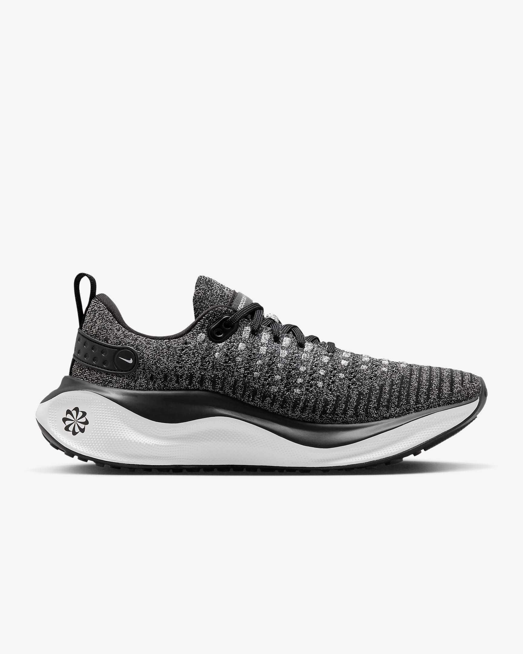 Nike InfinityRN 4 Women's Road Running Shoes - Black/White/Black