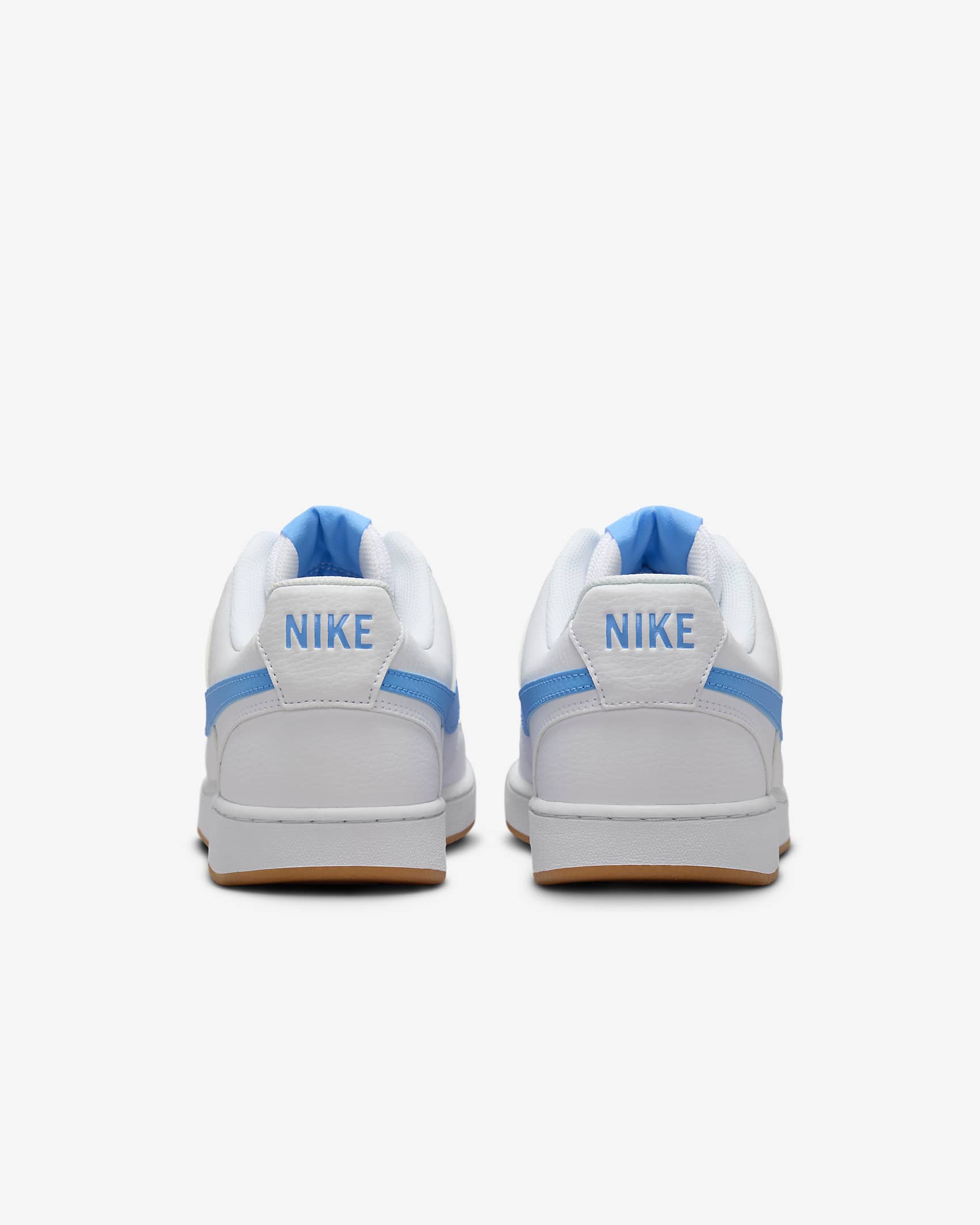 Nike Court Vision Low Men's Shoes - White/Gum Yellow/University Blue