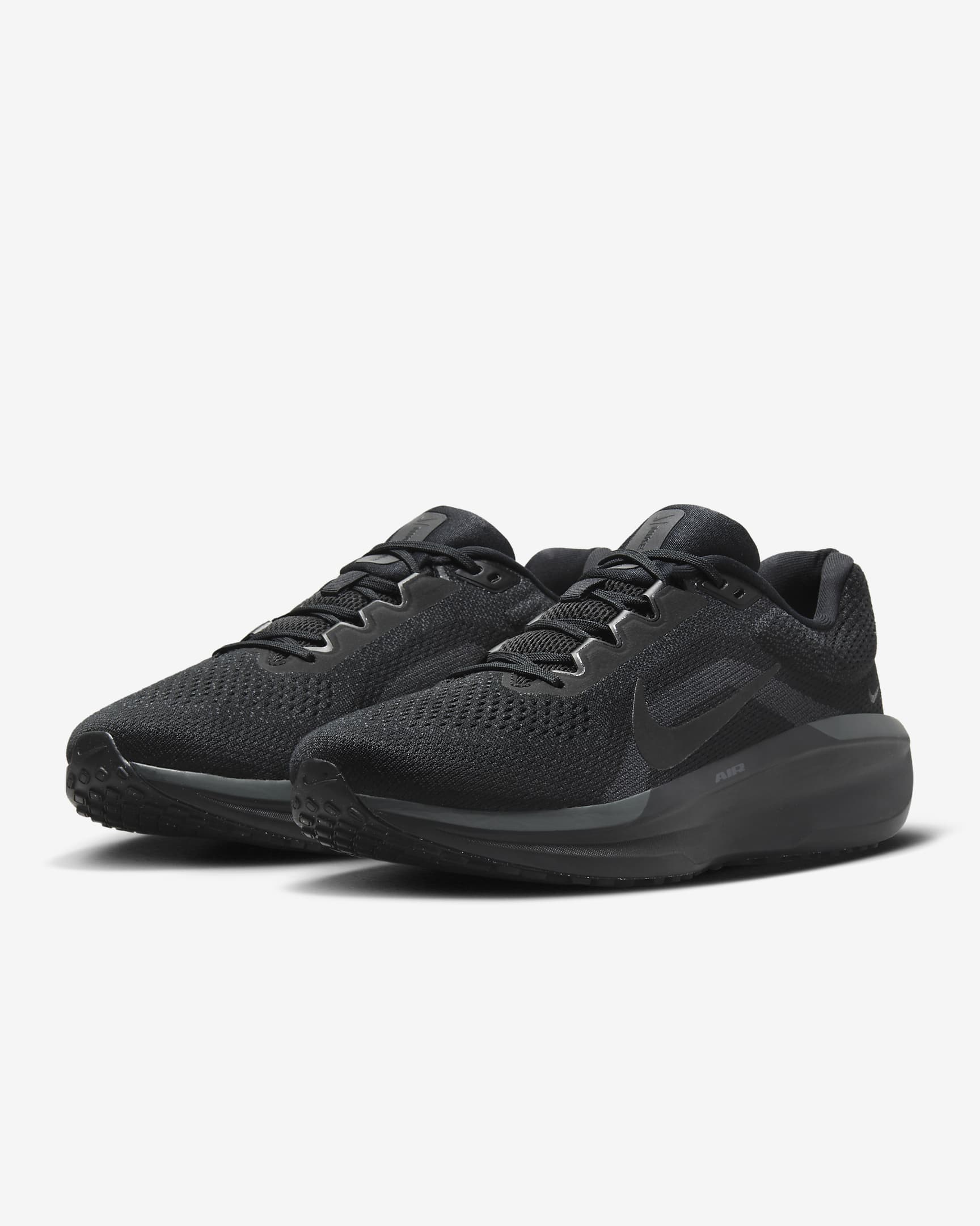 รองเท้าวิ่งโร้ดรันนิ่งผู้ชาย Nike Winflo 11 - ดำ/Anthracite