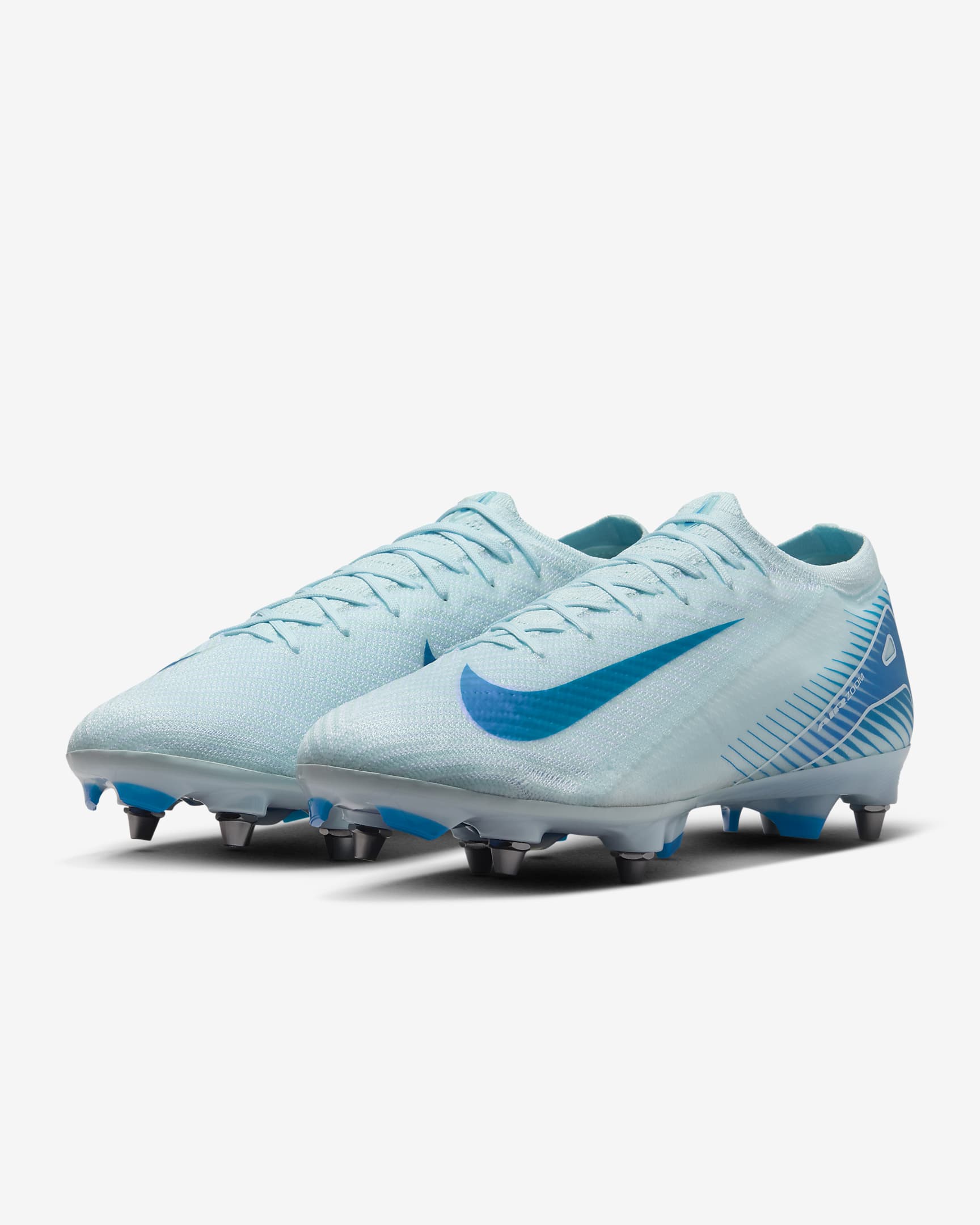 Scarpa da calcio a taglio basso SG-Pro Nike Mercurial Vapor 16 Elite - Glacier Blue/Blue Orbit