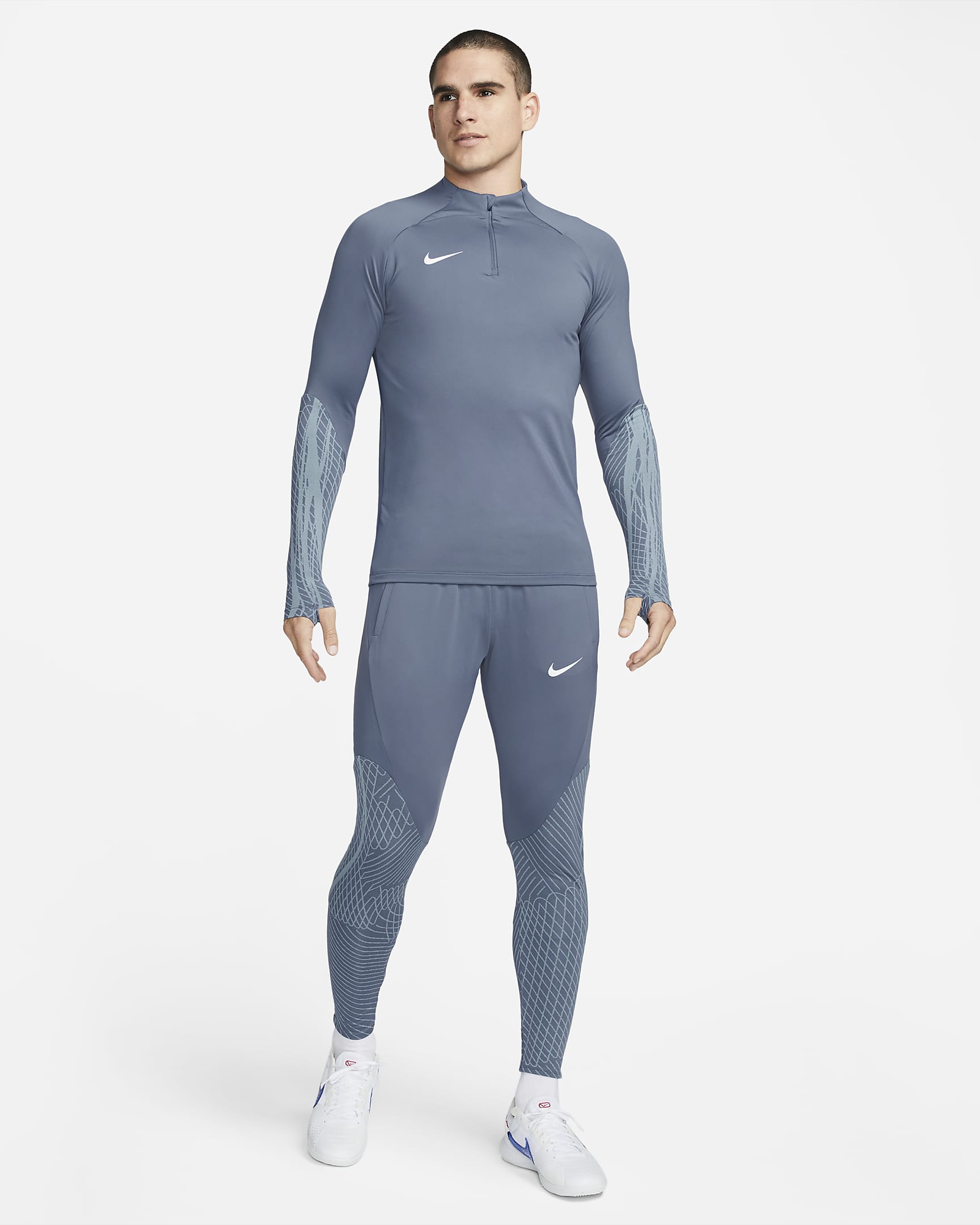 dri fit strike drill top