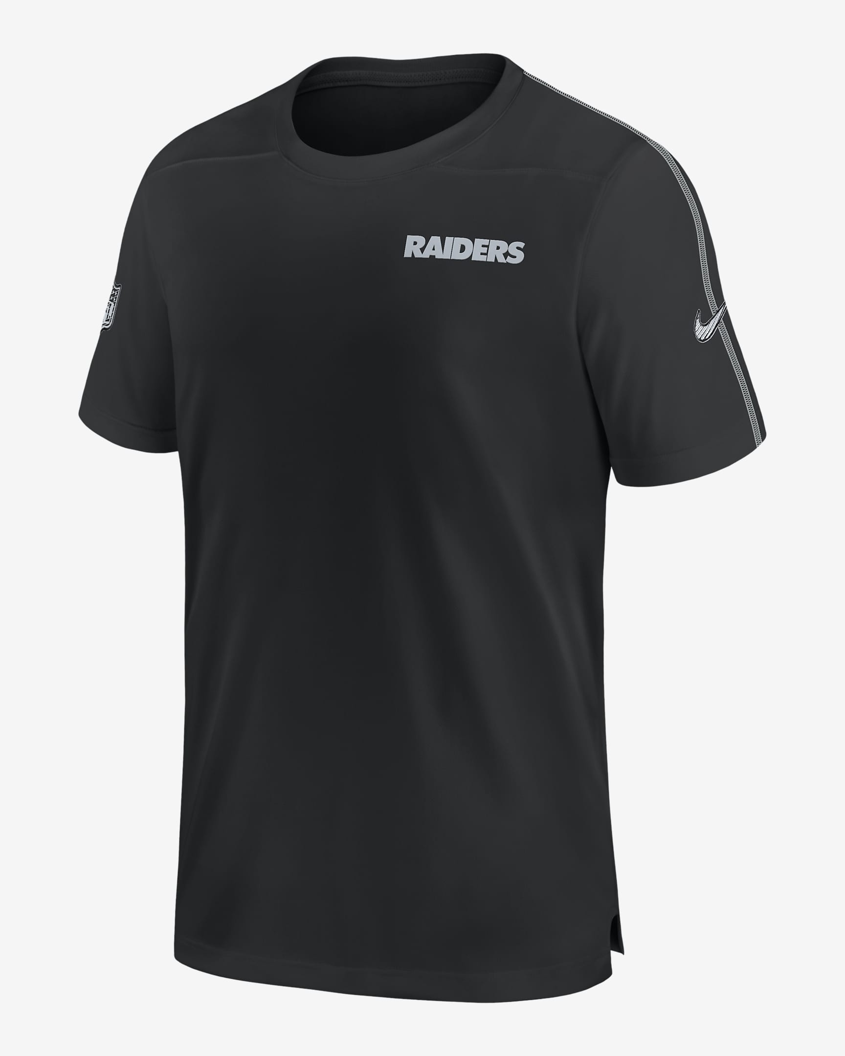 Las Vegas Raiders Sideline Coach Men's Nike Dri-FIT NFL Top - Black