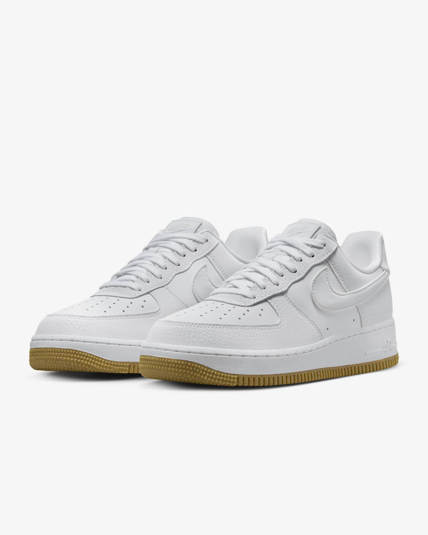 Nike Air Force 1 '07 Next Nature Damesschoenen - Wit/Gum Light Brown/Football Grey