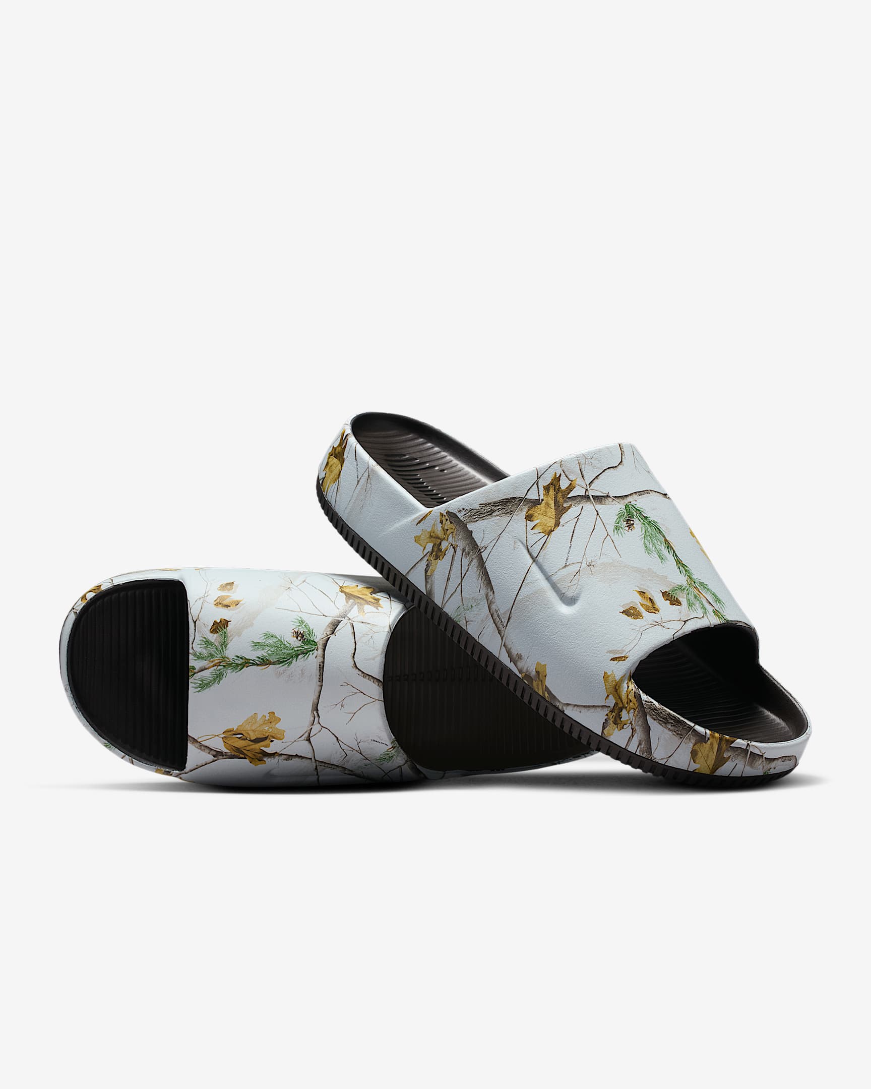 Nike Calm RealTree Men's Slides - Velvet Brown/Velvet Brown/Velvet Brown
