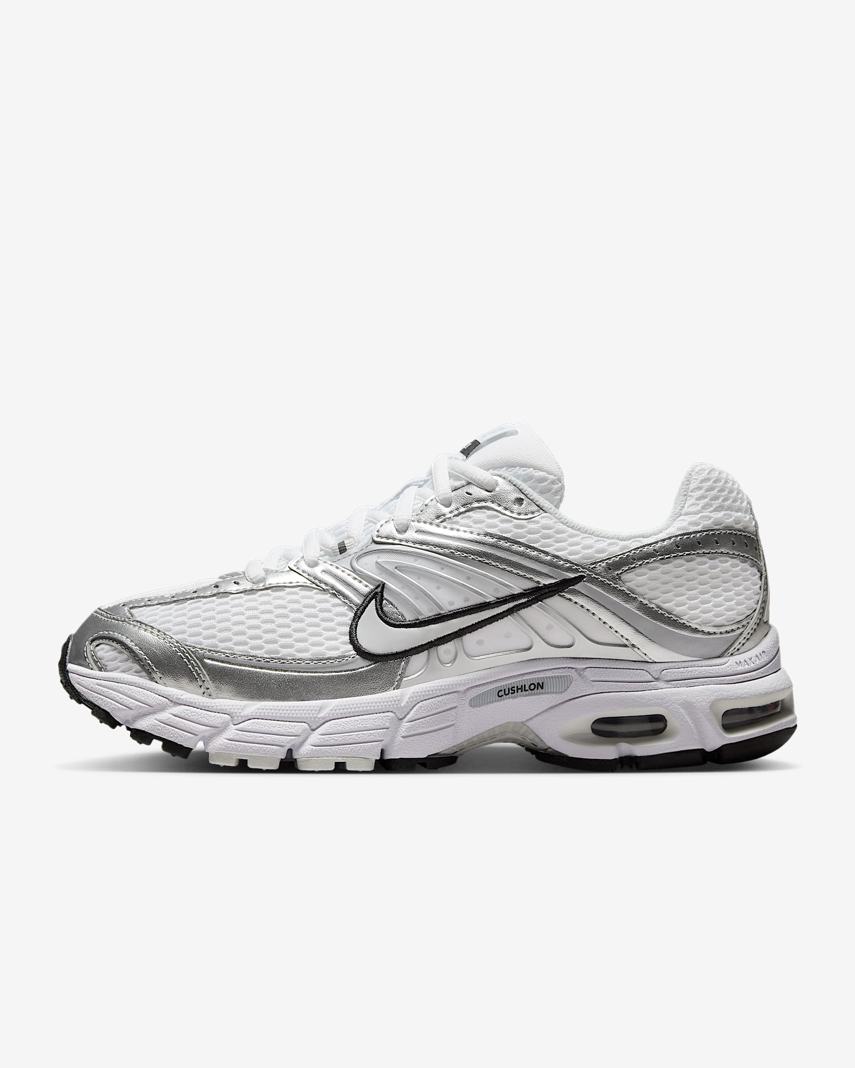 Nike Air Max Moto 2K Women's Shoes - White/Metallic Silver/Black/Photon Dust