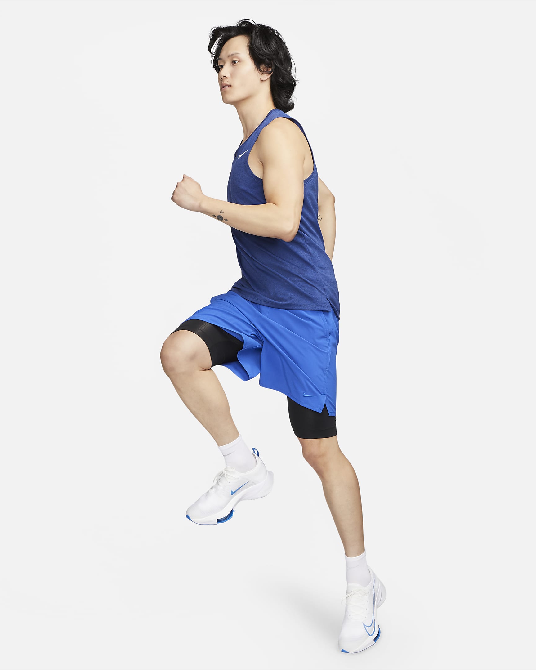 เสื้อกล้ามวิ่งผู้ชาย Nike DriFIT Miler Nike TH