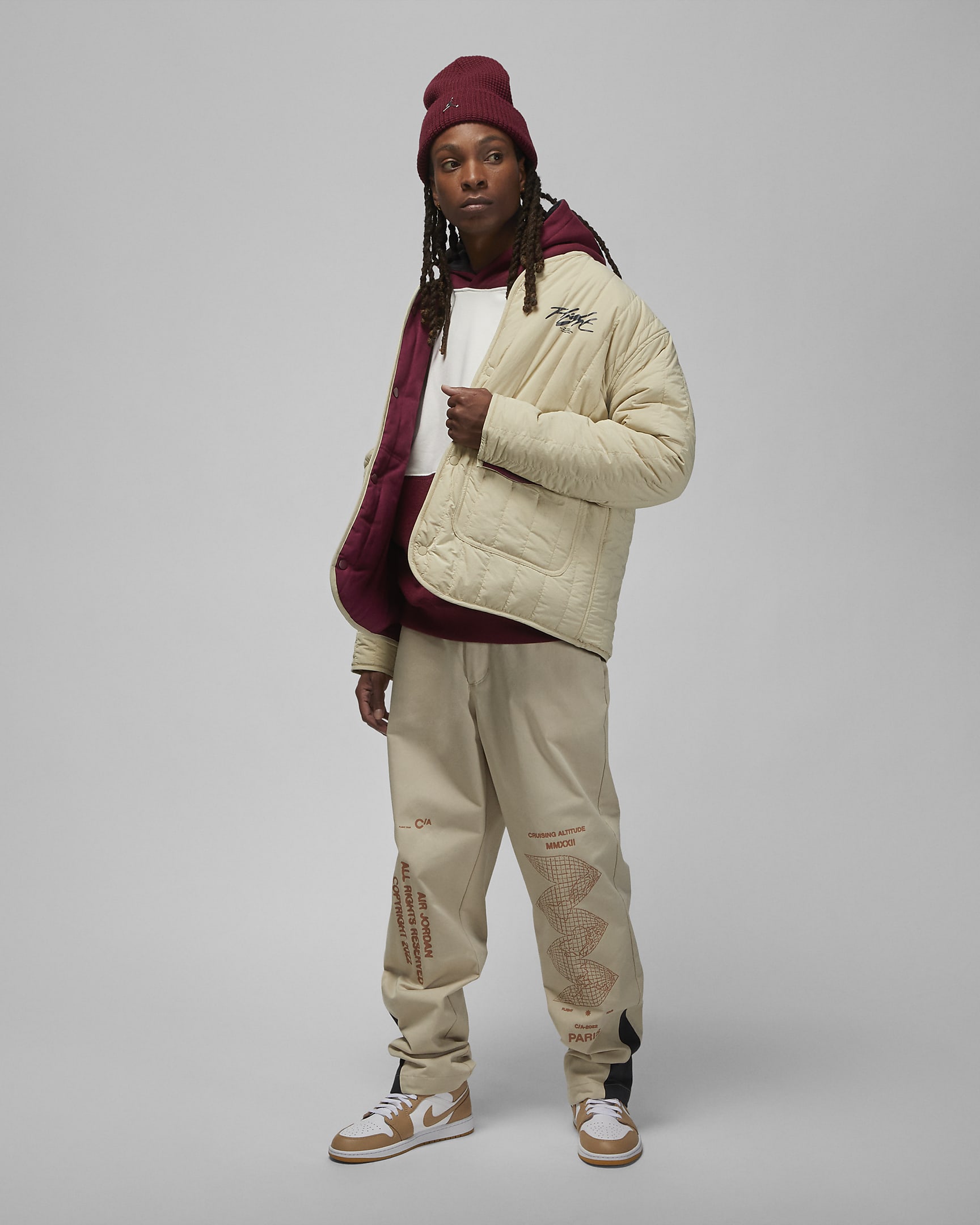 Jordan Flight Heritage Men's Liner Jacket. Nike AT