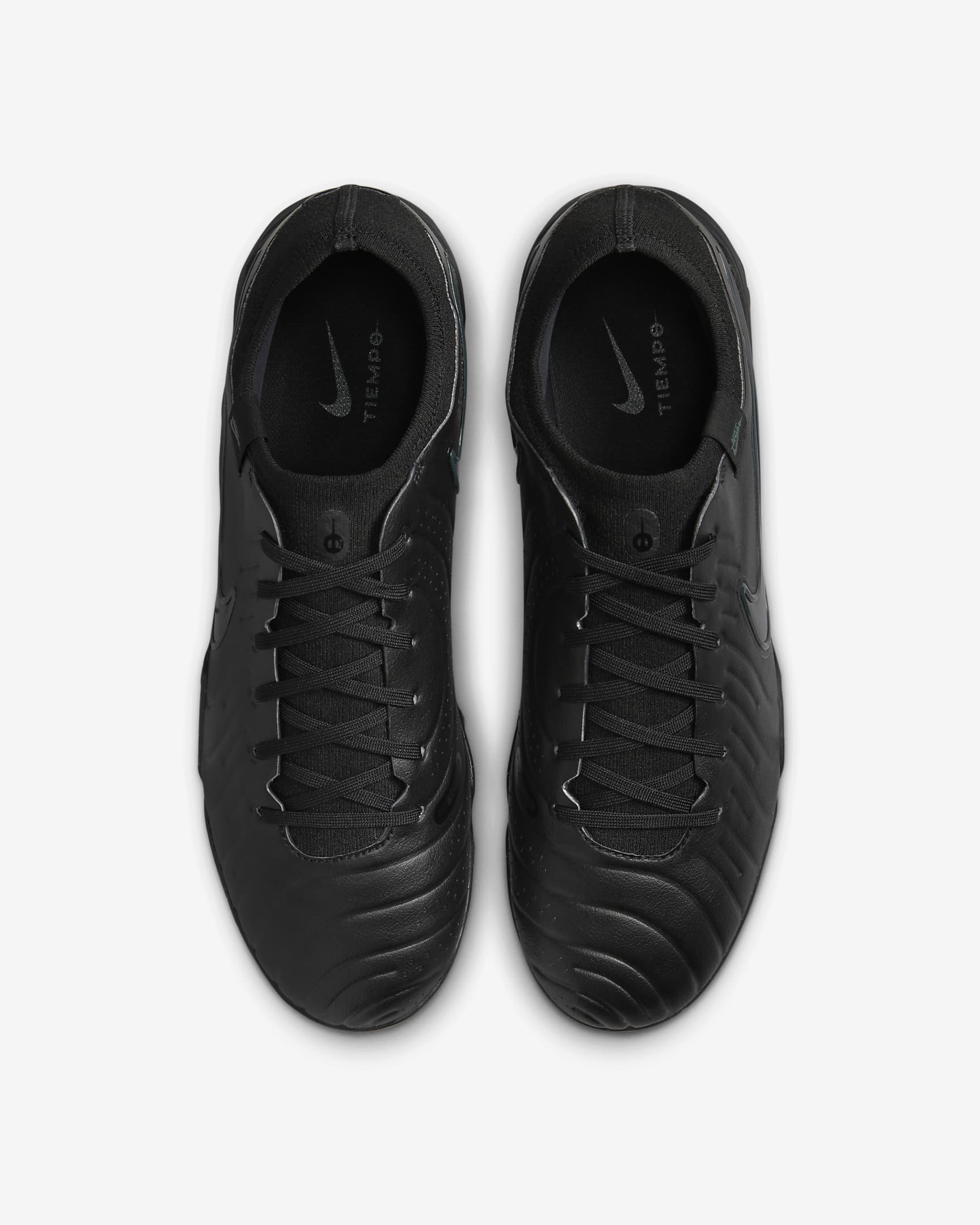 Chaussure de foot basse pour surface synthétique Nike Tiempo Legend 10 Pro - Noir/Deep Jungle/Noir