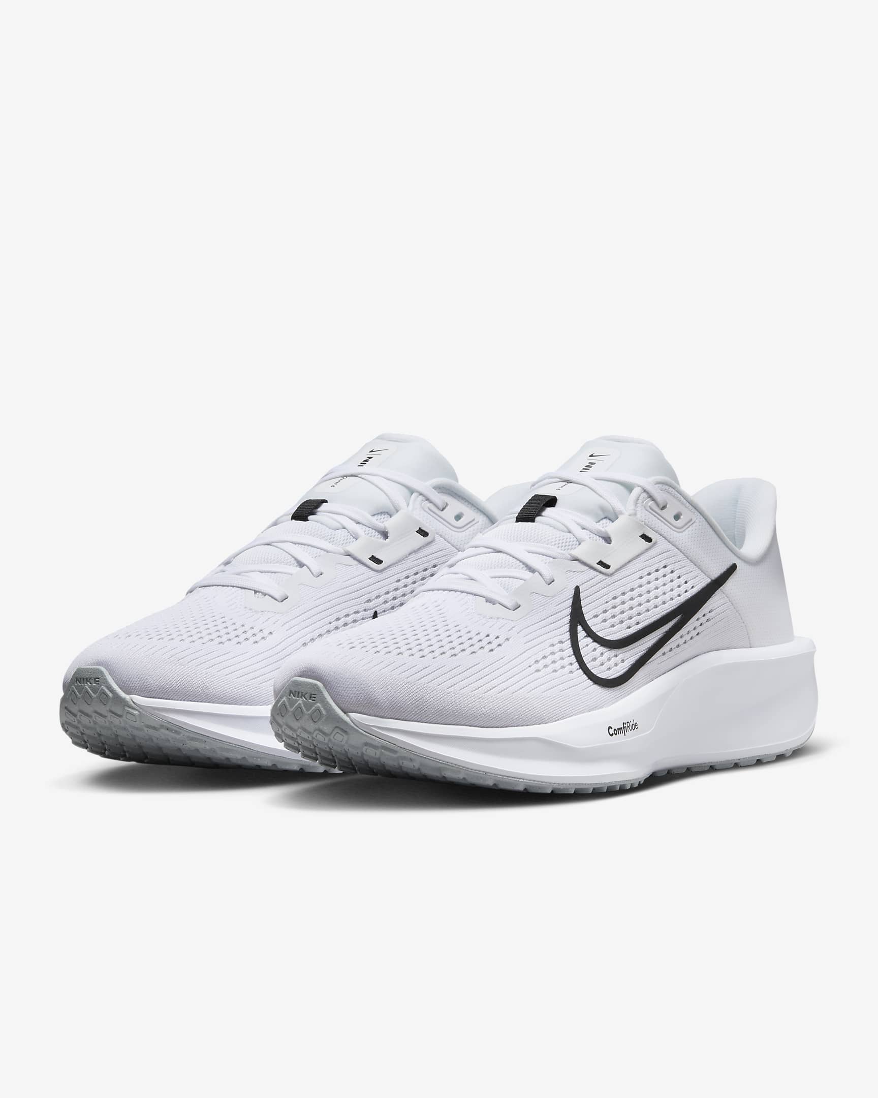 Nike Quest 6 男款路跑鞋 - 白色/Pure Platinum/黑色