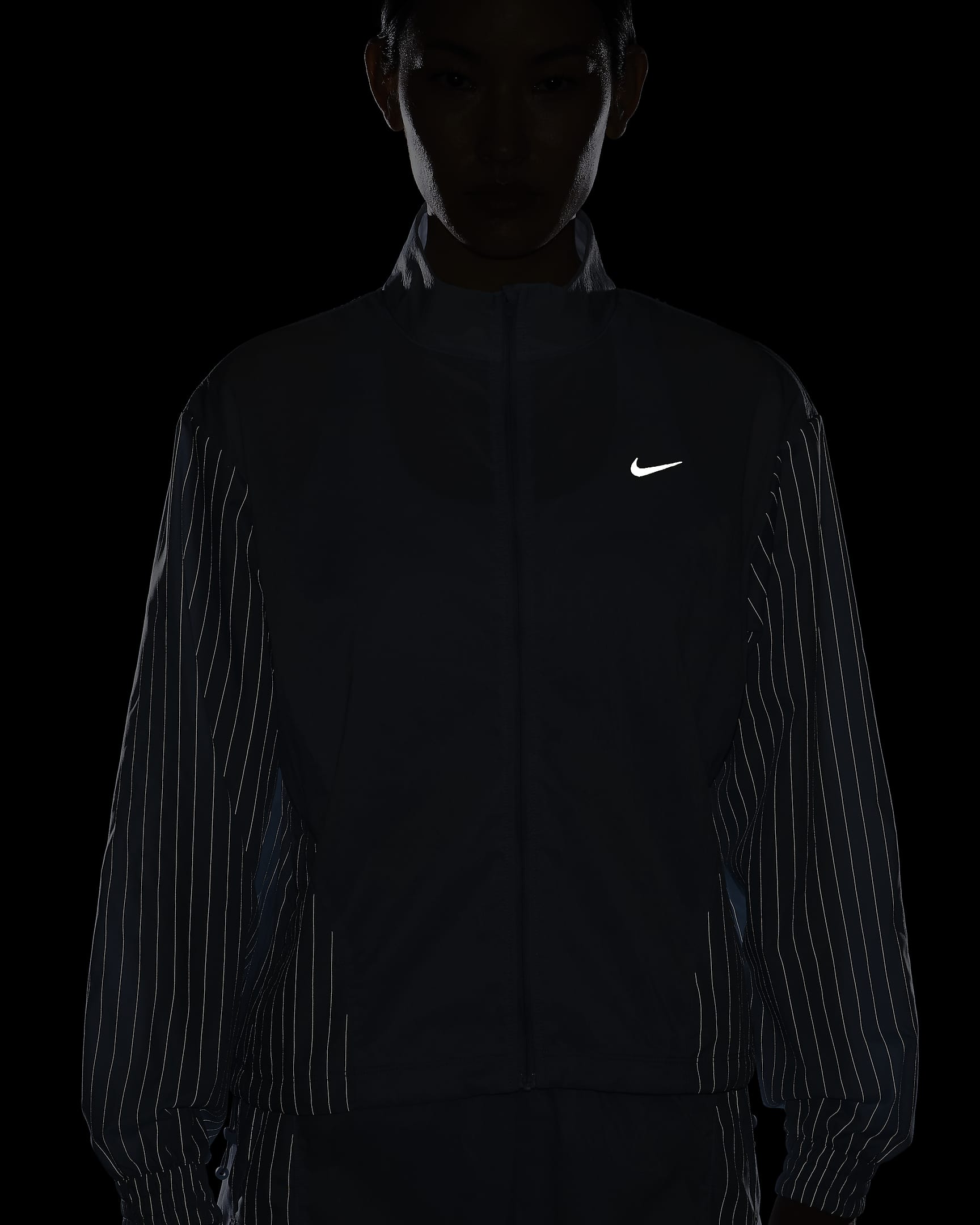 Nike Running Division Women's Running Jacket - Light Armoury Blue/Ashen Slate
