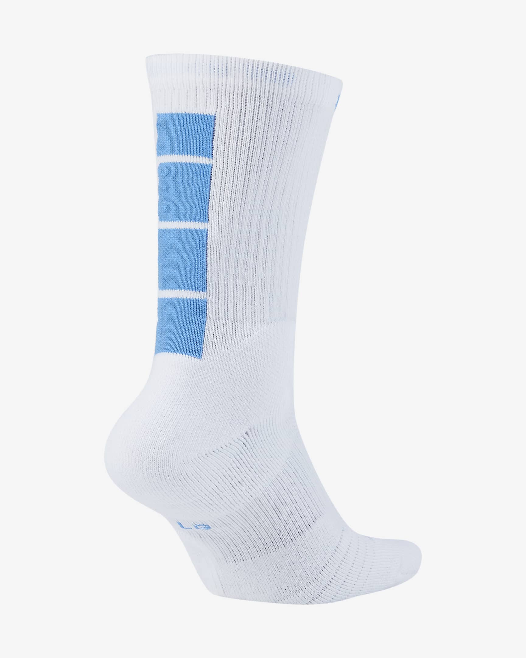 Los Angeles Lakers City Edition Nike Elite NBA Crew Socks - White/Coast