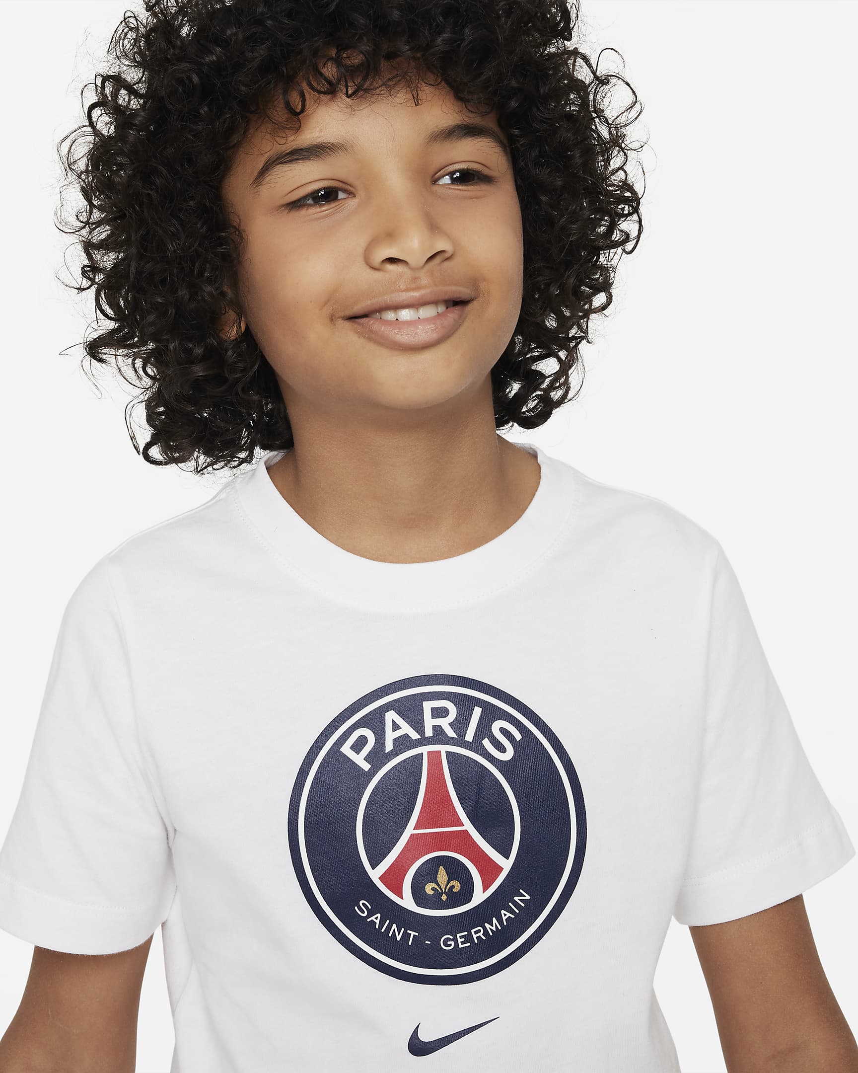 Paris Saint-Germain Crest Older Kids' Nike T-Shirt. Nike UK