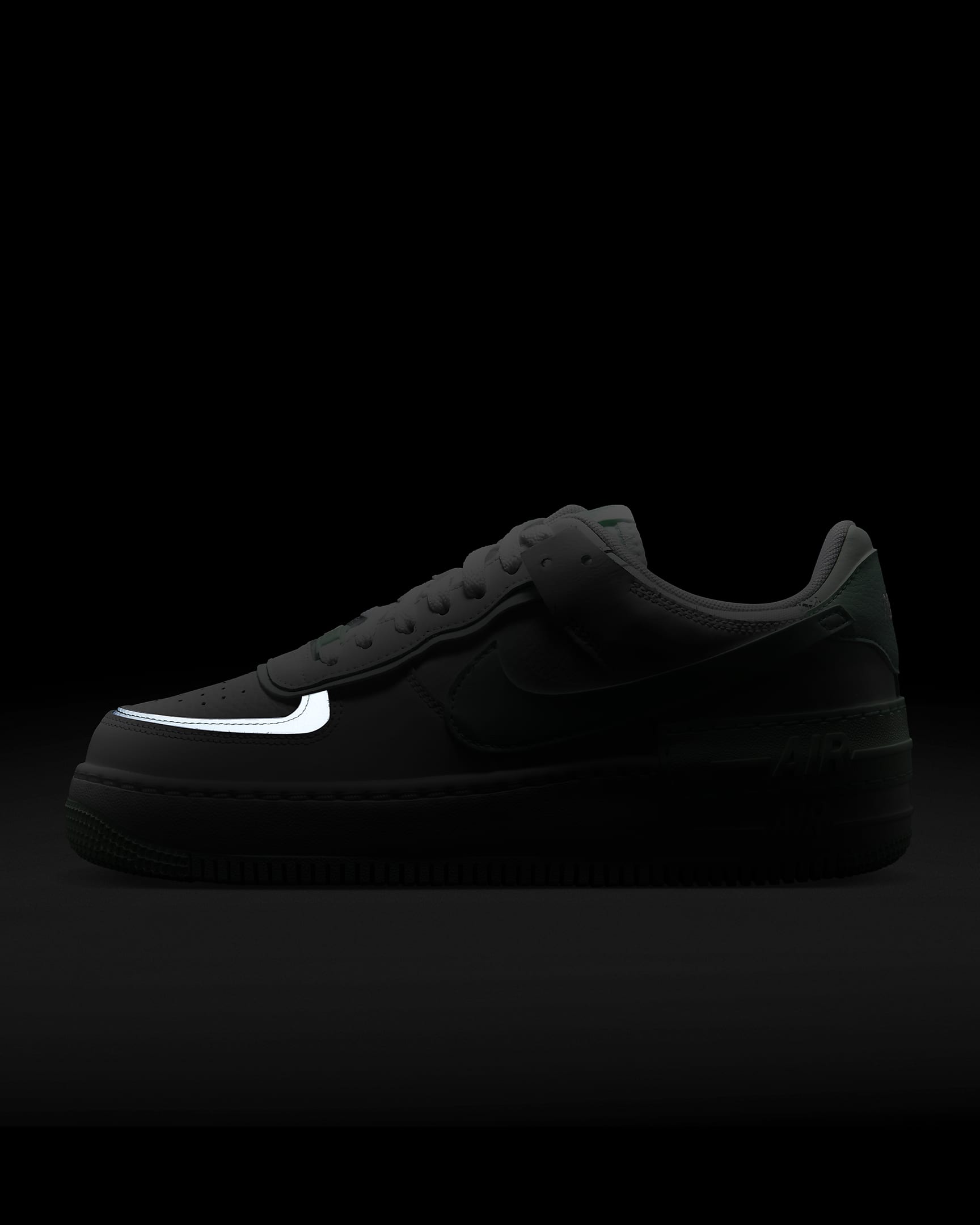 Nike Air Force 1 Shadow Kadın Ayakkabısı - Beyaz/Barely Green/Mint Foam