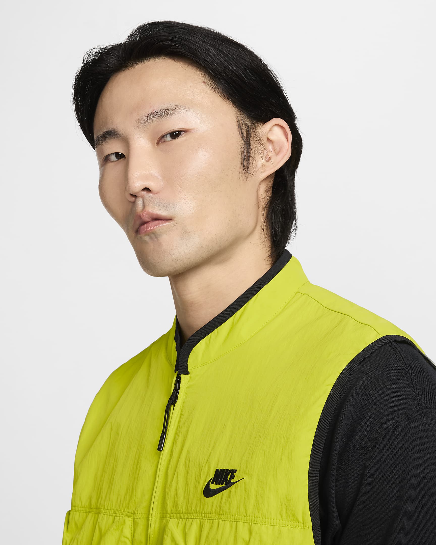 Smanicato in tessuto Nike Tech – Uomo - Bright Cactus/Bright Cactus/Nero