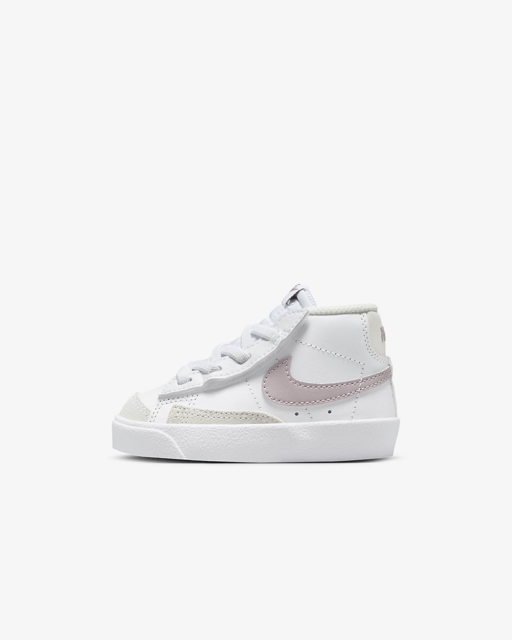 Nike Blazer Mid '77 Baby/Toddler Shoes - White/Phantom/Light Violet Ore