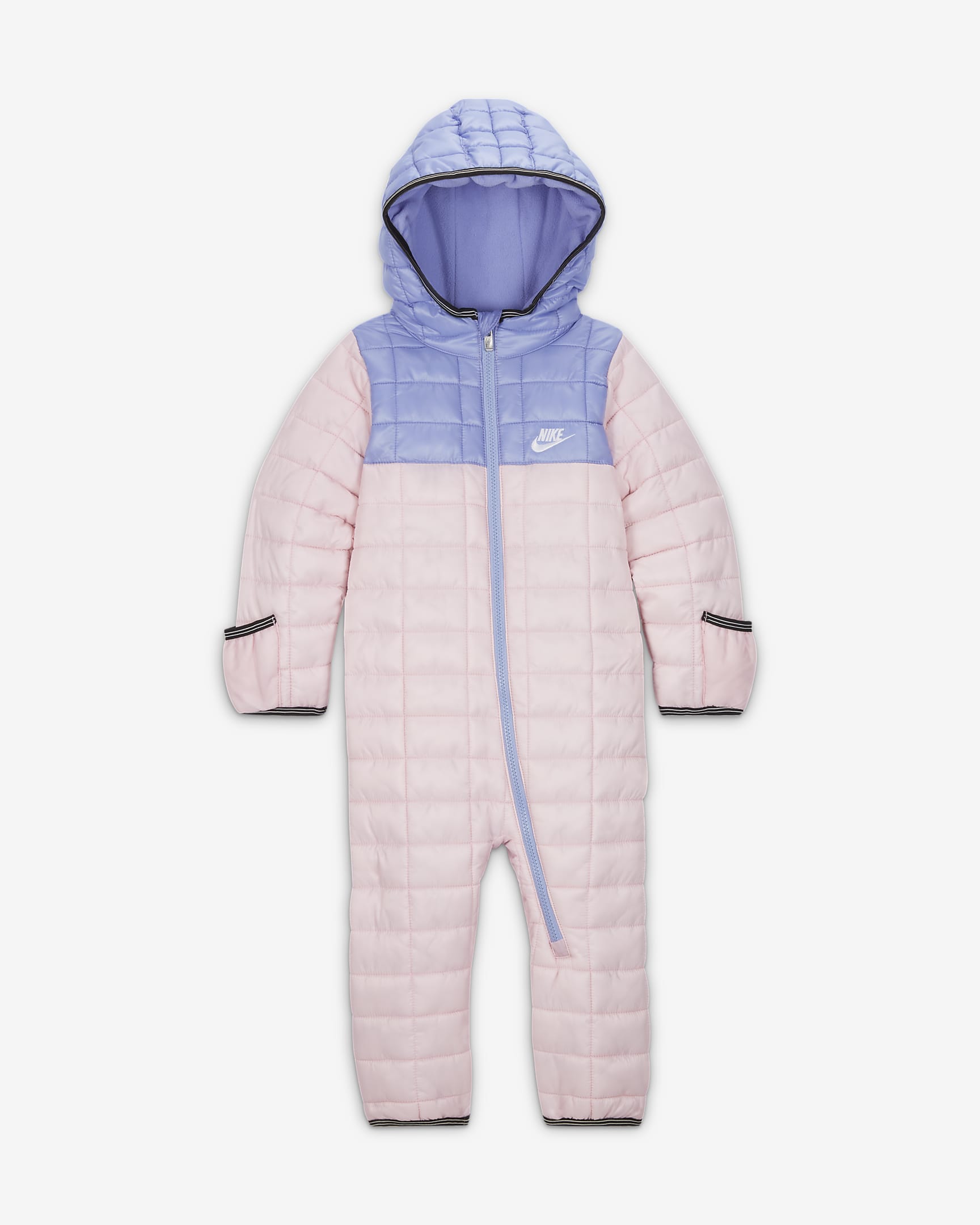 Nike Baby (12–24M) Colour-block Snowsuit - Pink Foam