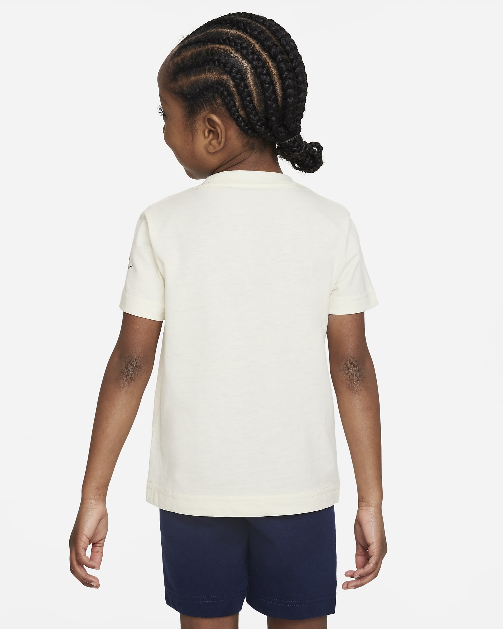 Nike Boxy Bumper Cars Tee Toddler T-Shirt - Coconut Milk