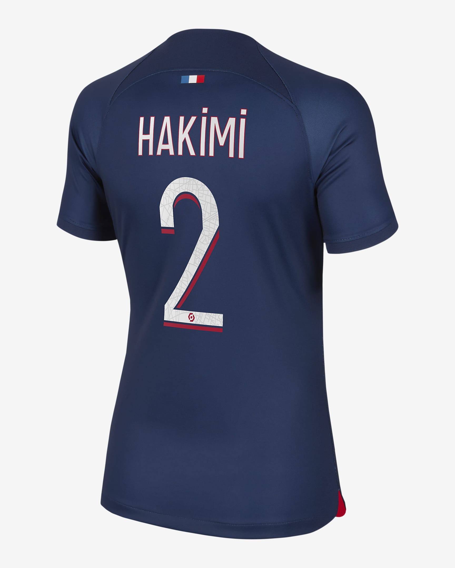 Achraf Hakimi Paris Saint-Germain 2023/24 Stadium Home Women's Nike Dri ...