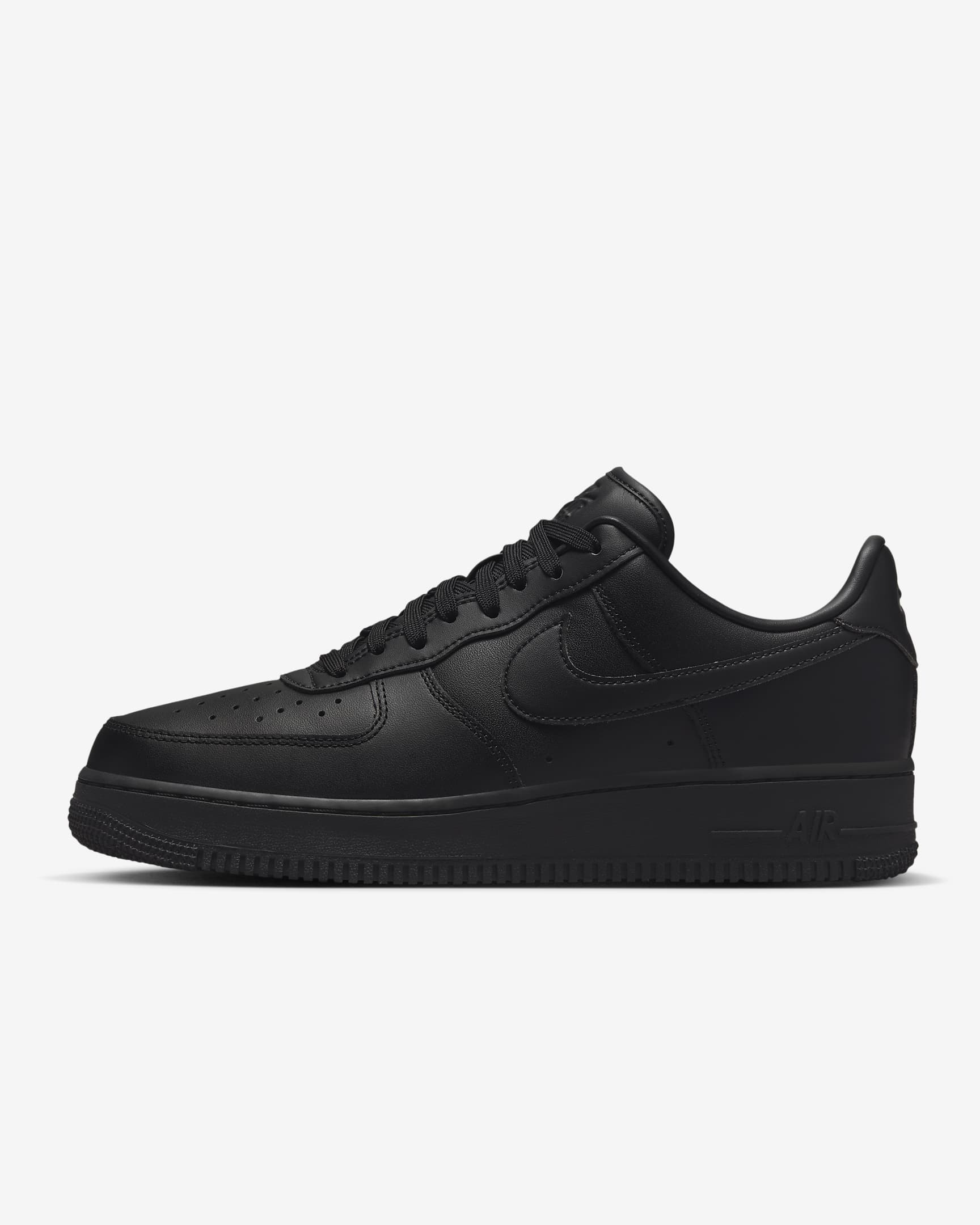 Nike Air Force 1 '07 Fresh Men's Shoes - Black/Black/Black/Anthracite