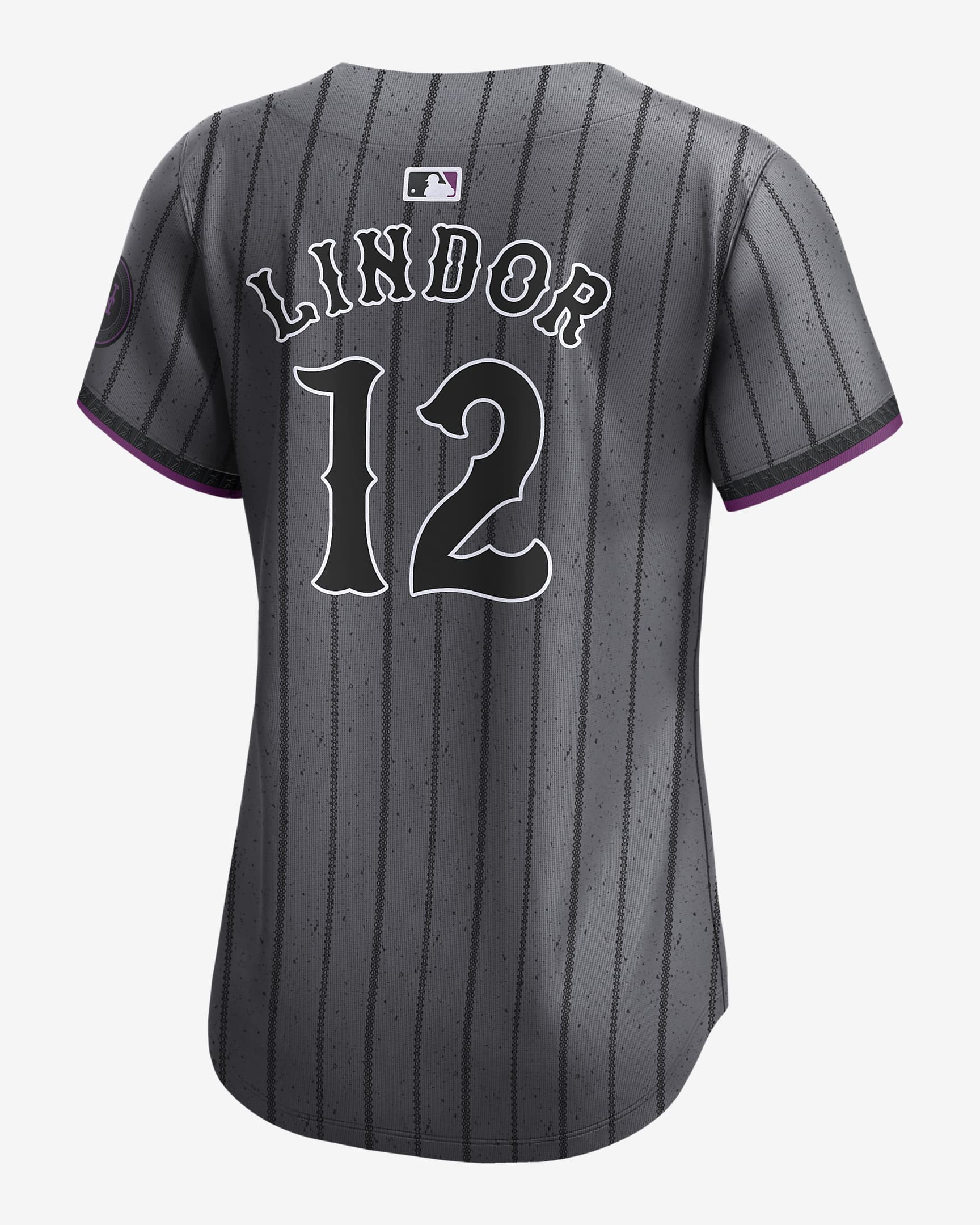 Jersey Nike DriFIT ADV de la MLB Limited para mujer Francisco Lindor New York Mets City Connect