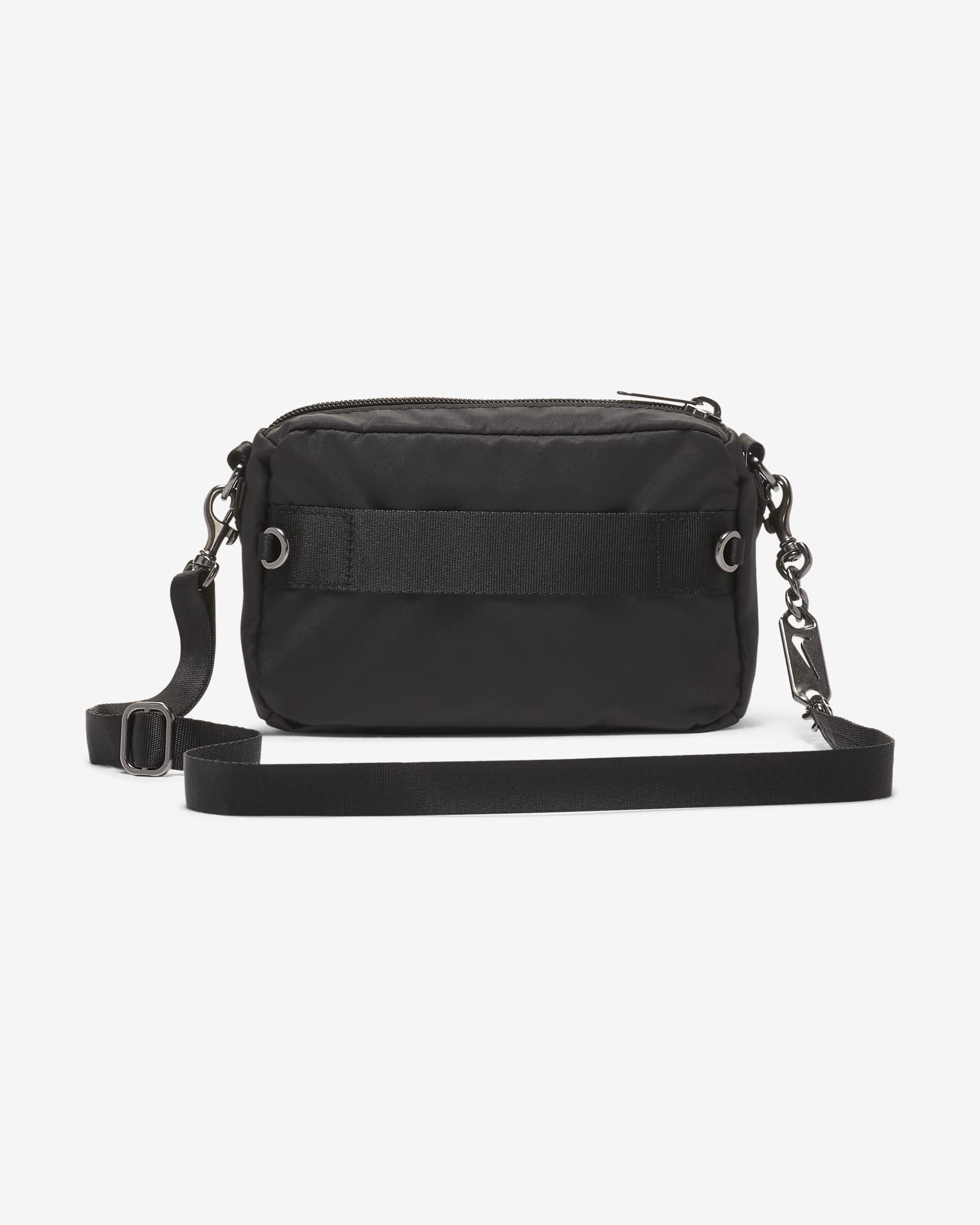 Nike Sportswear Futura Luxe Women's Cross-Body Bag (1L) - Black/Black/Dark Smoke Grey