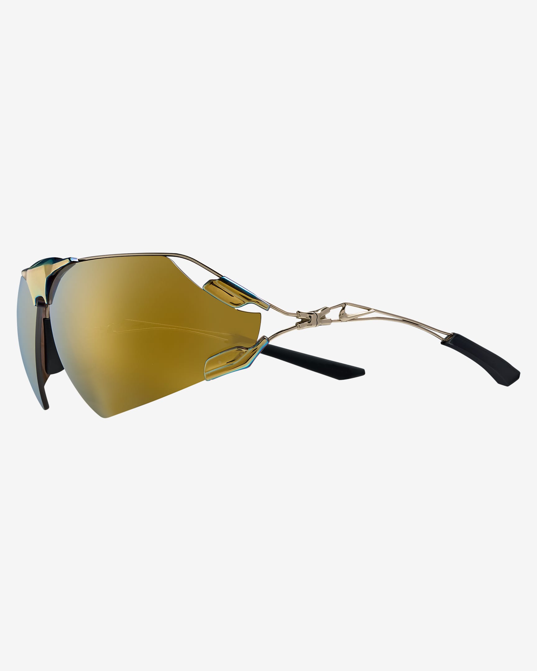 Nike Zeus Edge Mirrored Sunglasses - Gold