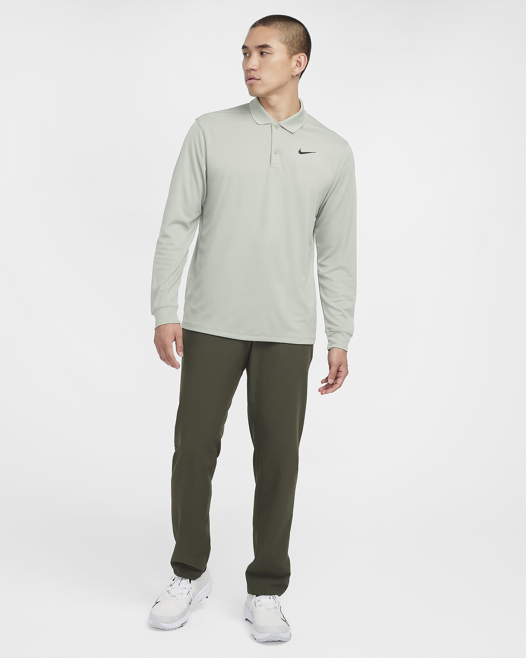 Nike Tour Repel Flex Men's Slim Golf Trousers - Cargo Khaki/Black