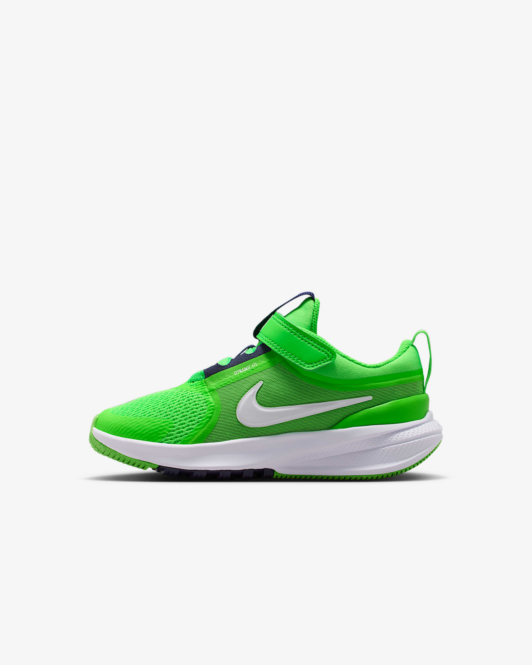 Tenis de correr para niños de preescolar Nike Star Runner 5 - Verde strike/Morado imperial/Blanco