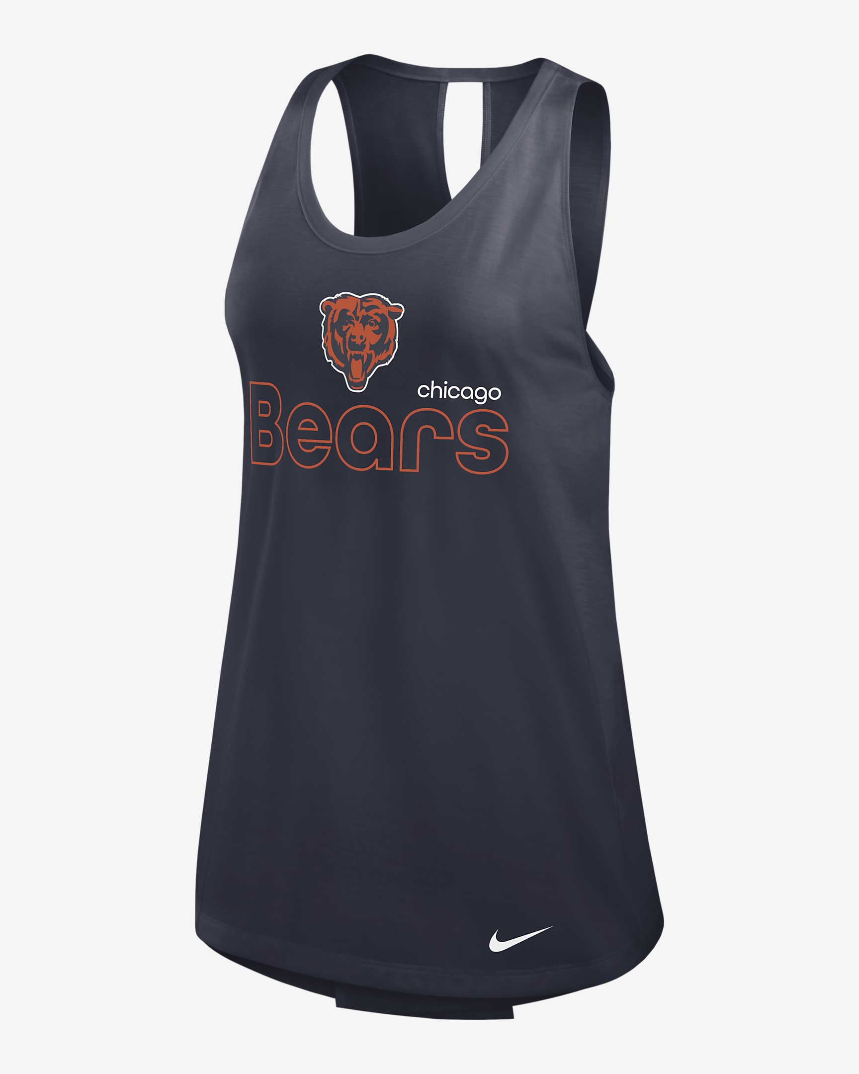 Chicago Bears Women's Nike Dri-FIT NFL Tank Top - Navy