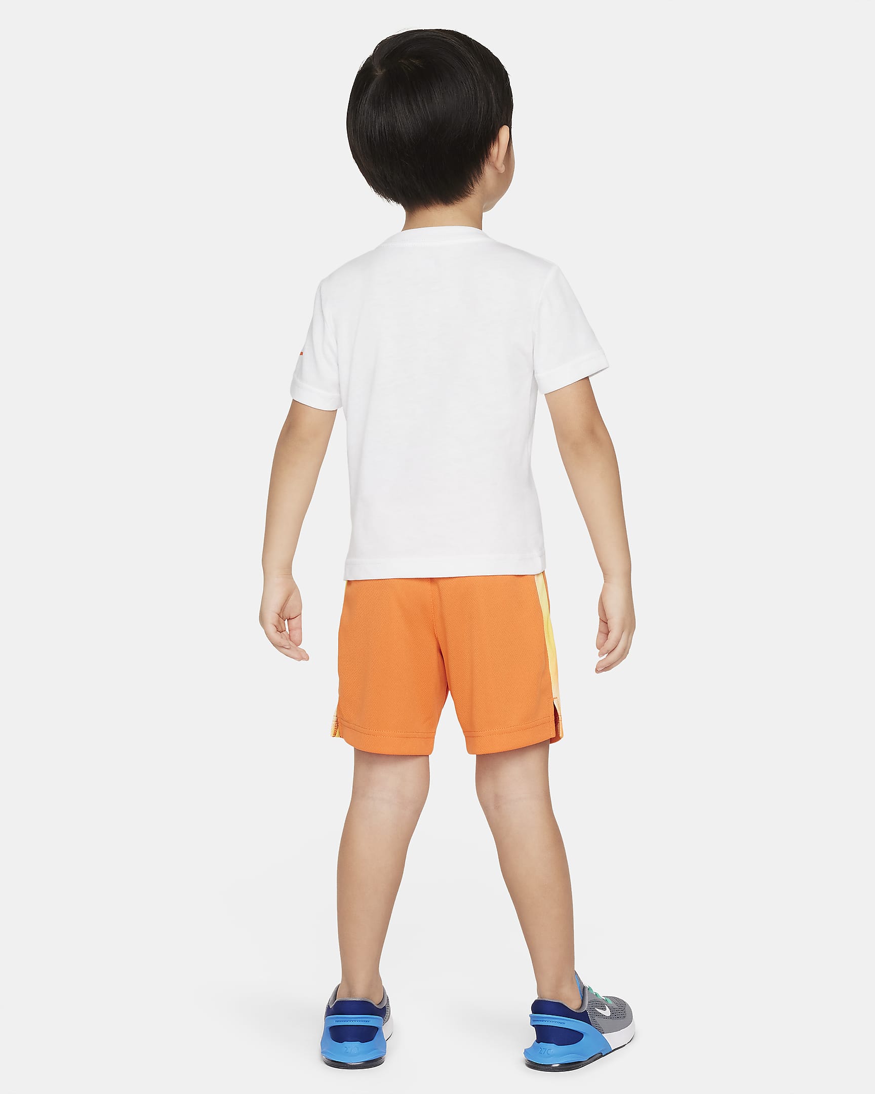 Nike Hazy Rays Shorts-Set für Kleinkinder - Safety Orange