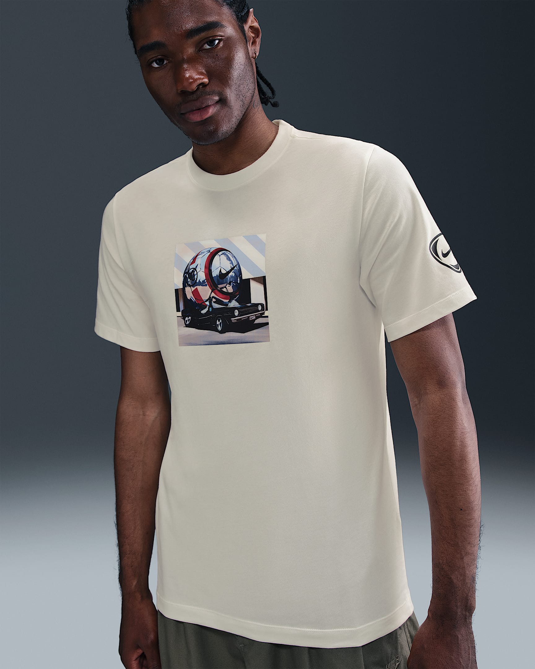 Nike Men's Soccer T-Shirt - Sail