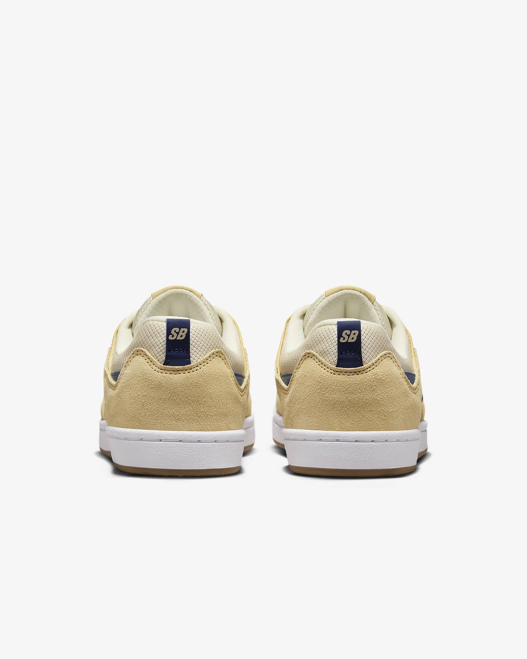 Nike SB Alleyoop Skate Shoes - Club Gold/Fossil/White/Midnight Navy