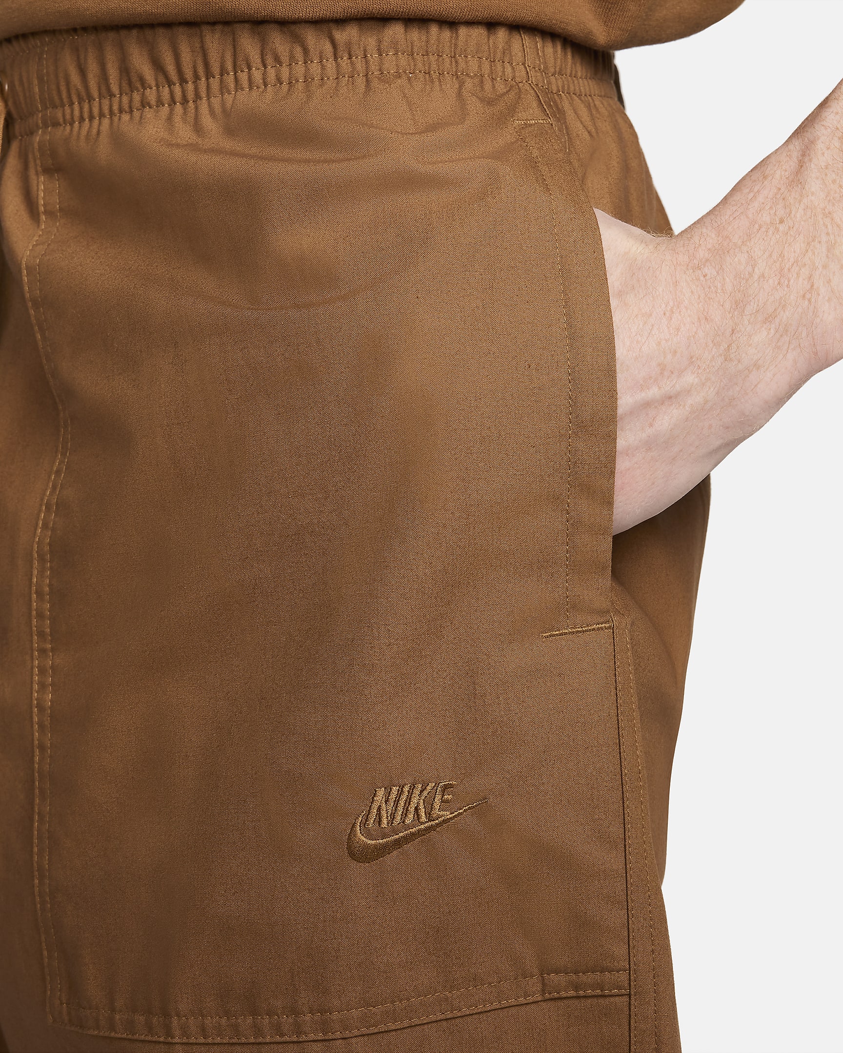 Spodnie męskie Nike Club - Light British Tan/Light British Tan